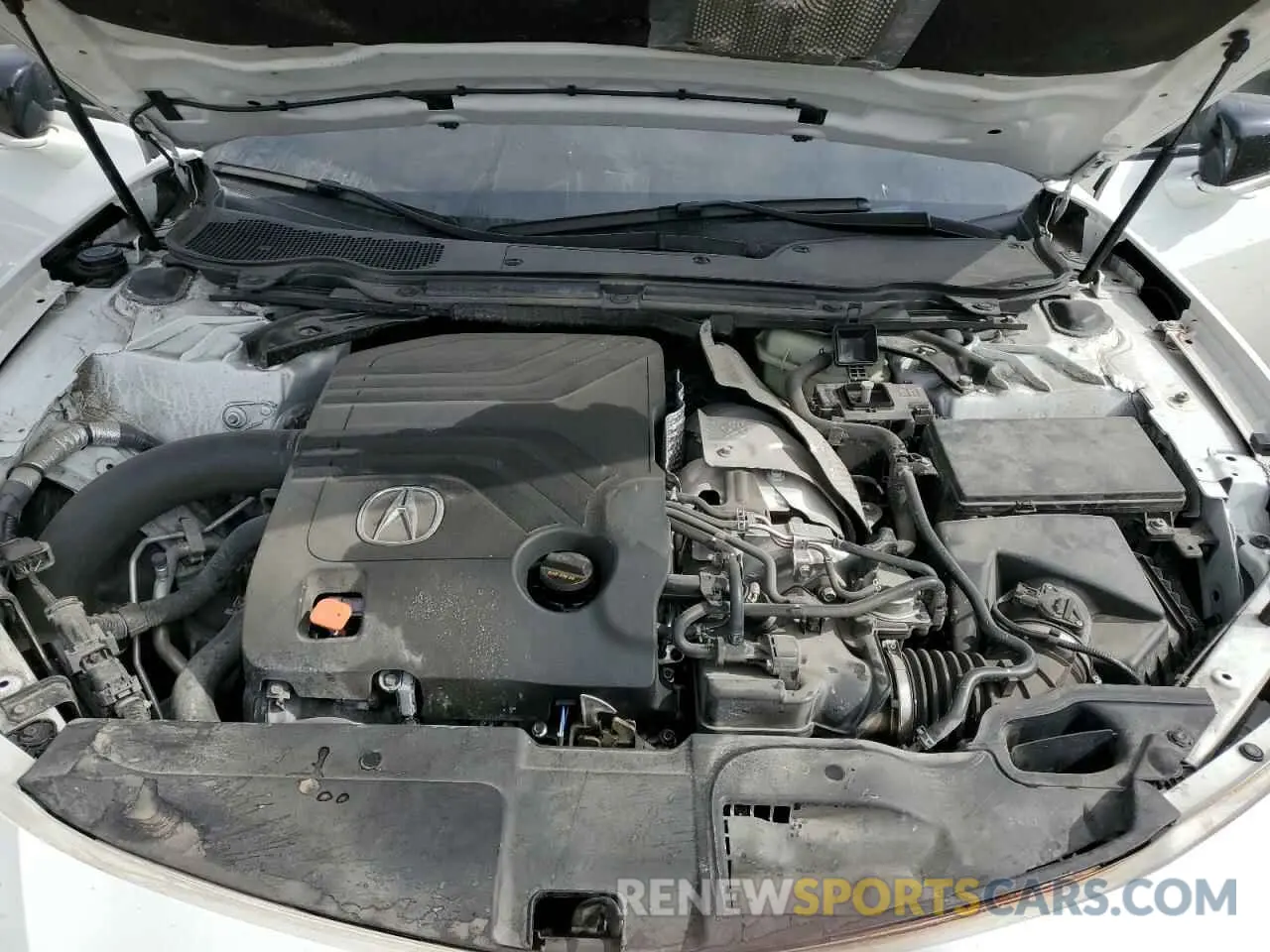 11 Photograph of a damaged car 19UUB7F95NA001576 ACURA TLX 2022
