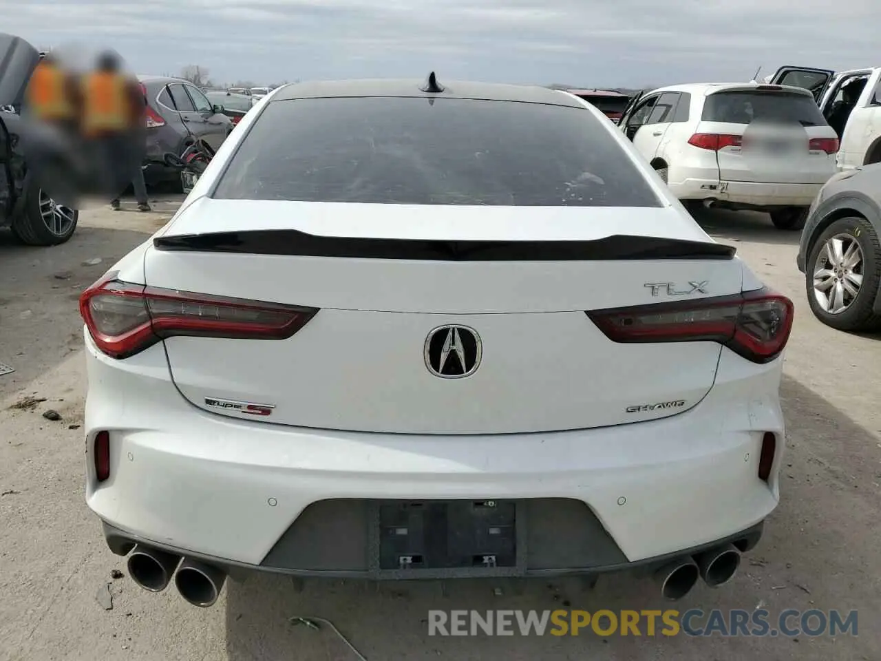 6 Photograph of a damaged car 19UUB7F95NA001576 ACURA TLX 2022