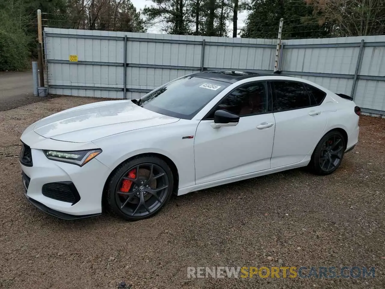 1 Photograph of a damaged car 19UUB7F97NA002518 ACURA TLX 2022