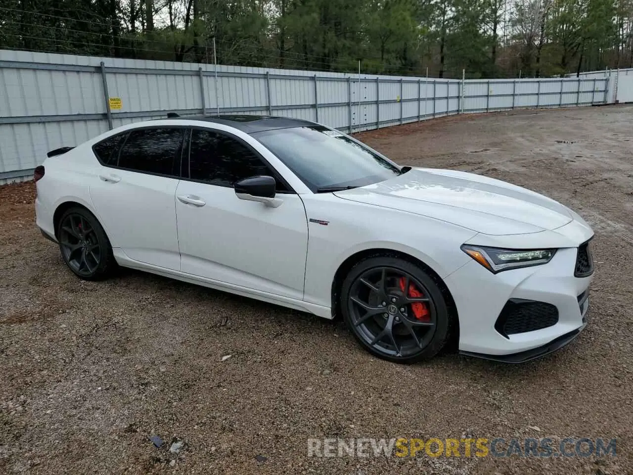 4 Photograph of a damaged car 19UUB7F97NA002518 ACURA TLX 2022