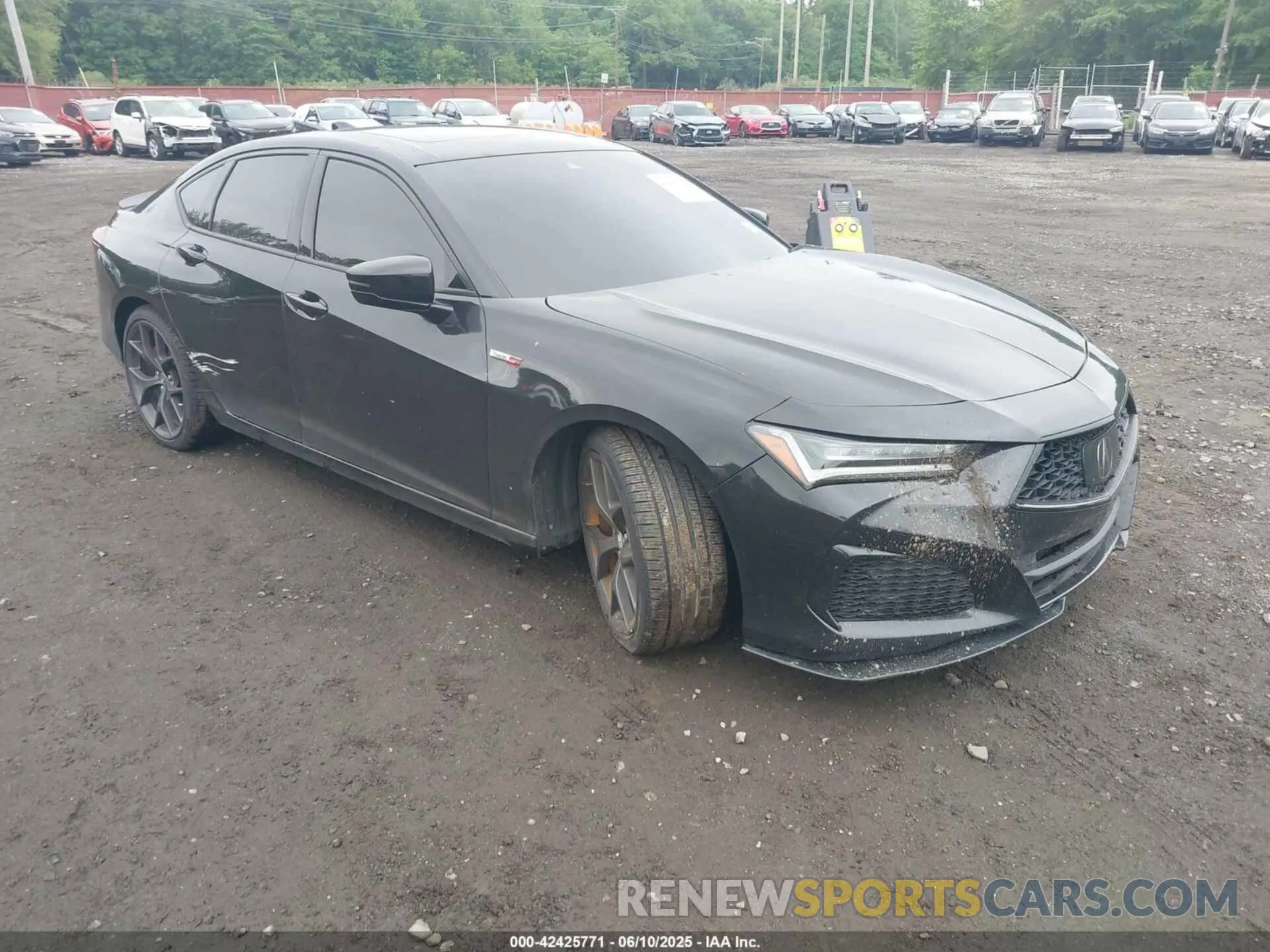 1 Photograph of a damaged car 19UUB7F9XNA001671 ACURA TLX 2022