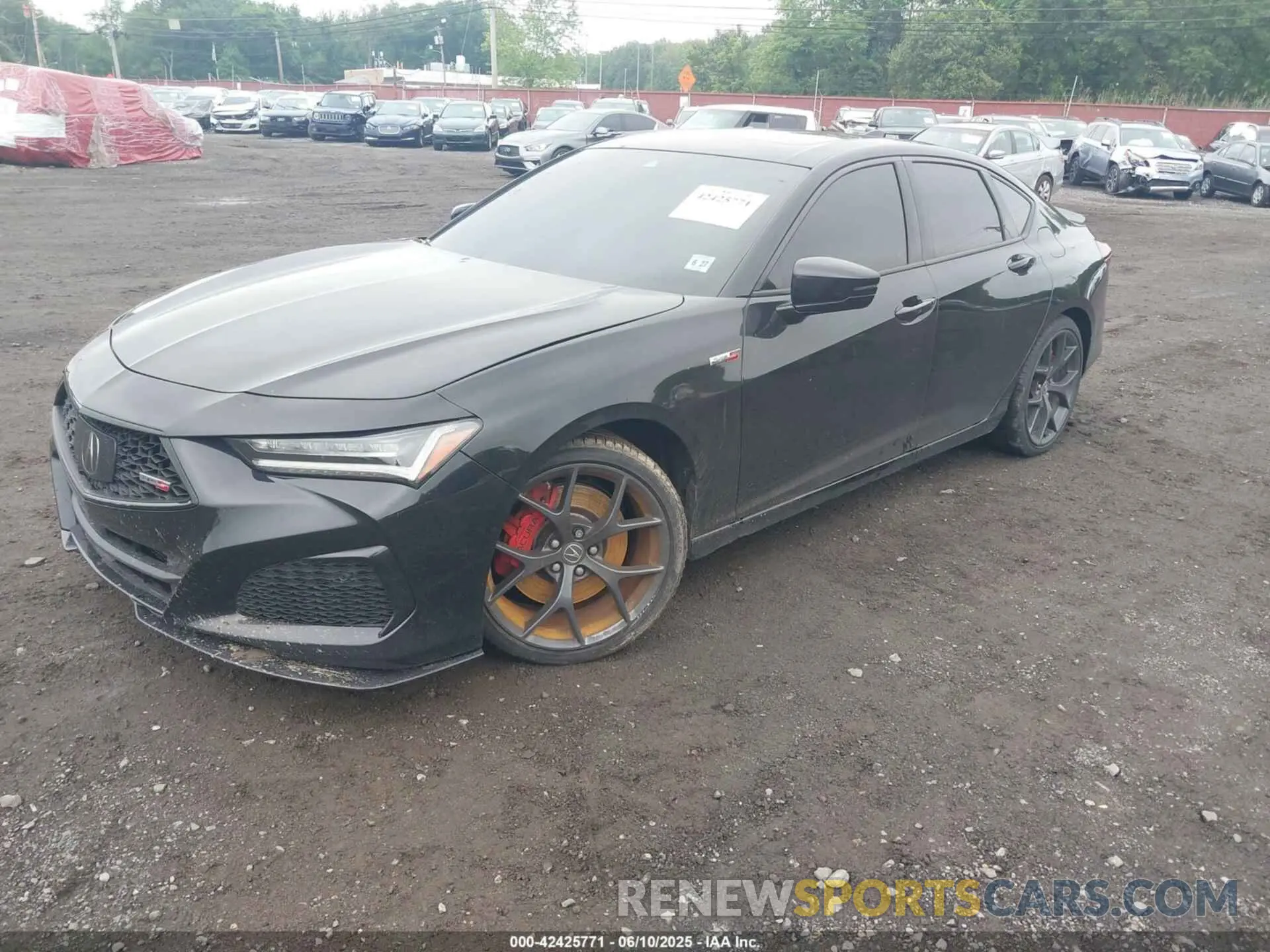 2 Photograph of a damaged car 19UUB7F9XNA001671 ACURA TLX 2022