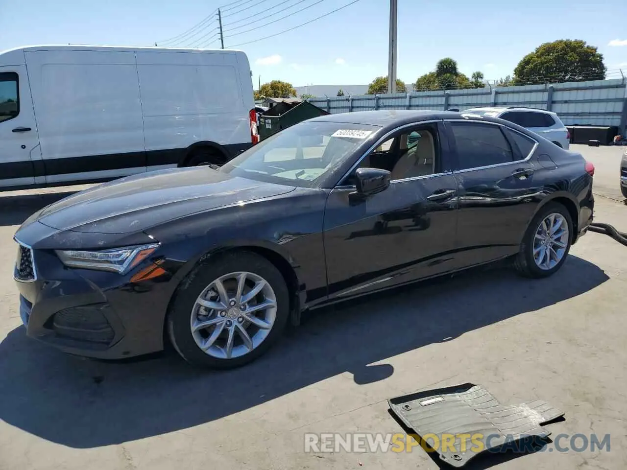 1 Photograph of a damaged car 19UUB5F36PA002609 ACURA TLX 2023