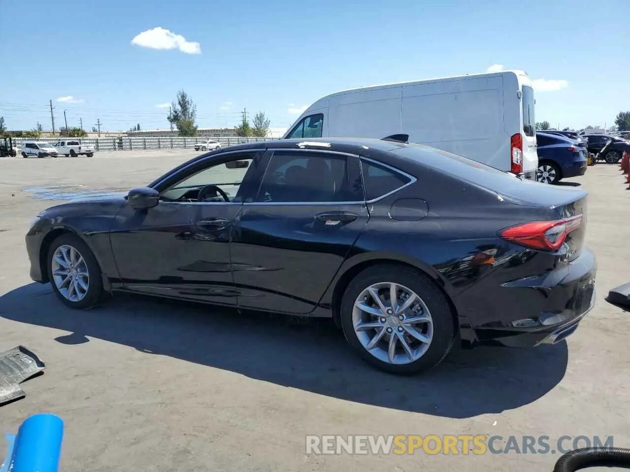 2 Photograph of a damaged car 19UUB5F36PA002609 ACURA TLX 2023