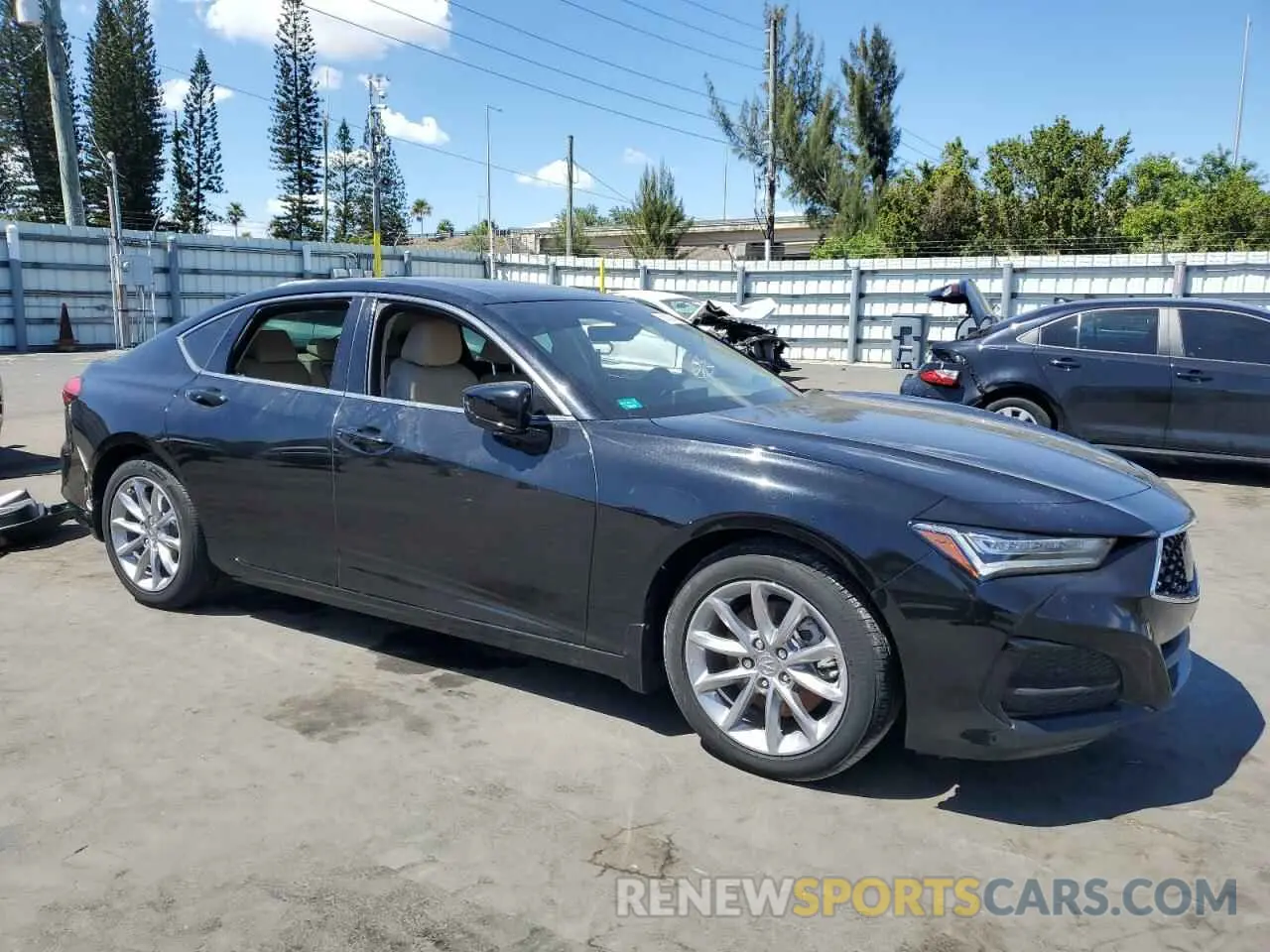 4 Photograph of a damaged car 19UUB5F36PA002609 ACURA TLX 2023