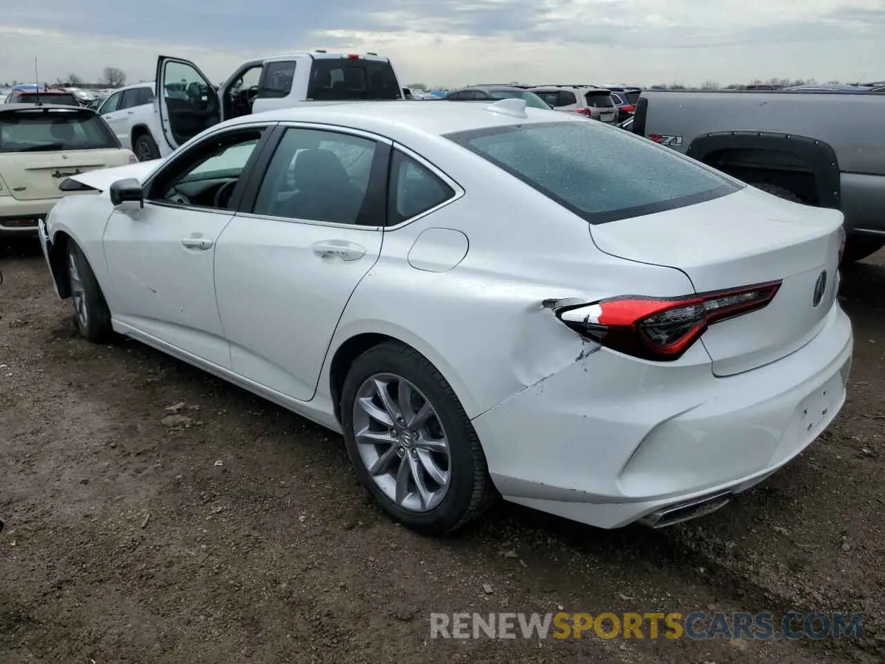 2 Photograph of a damaged car 19UUB5F39PA006914 ACURA TLX 2023