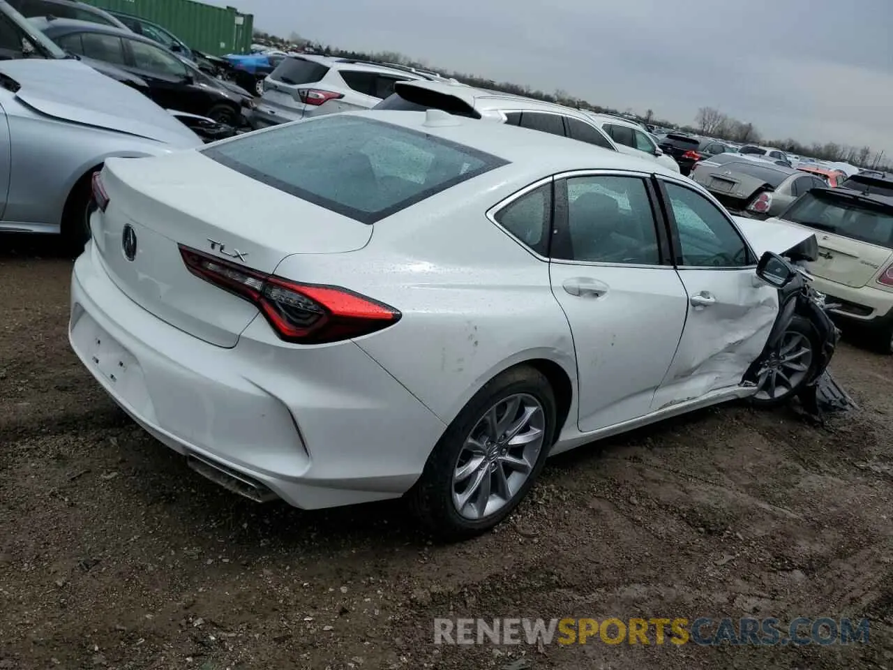3 Photograph of a damaged car 19UUB5F39PA006914 ACURA TLX 2023