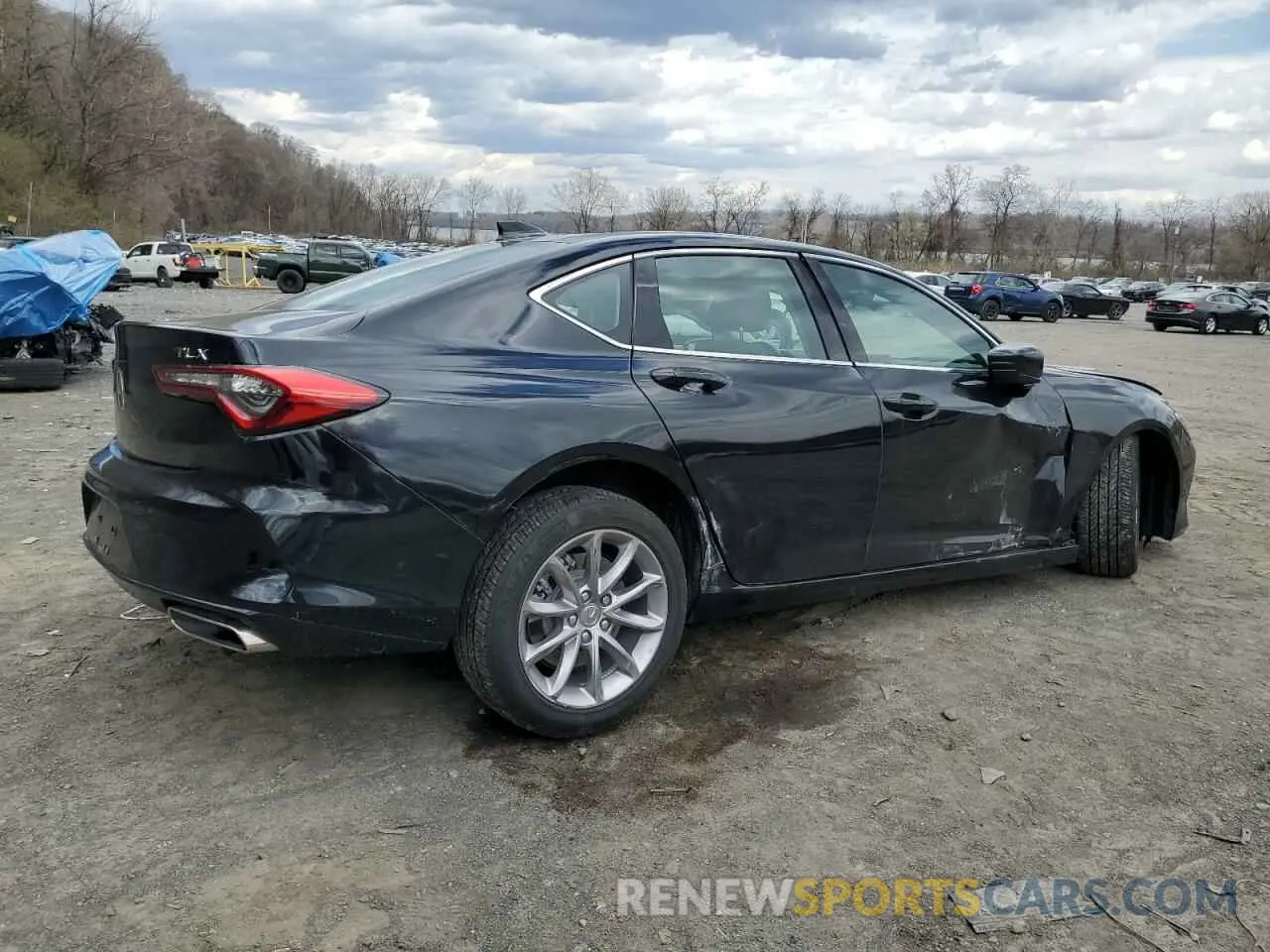 3 Photograph of a damaged car 19UUB5F3XPA002872 ACURA TLX 2023