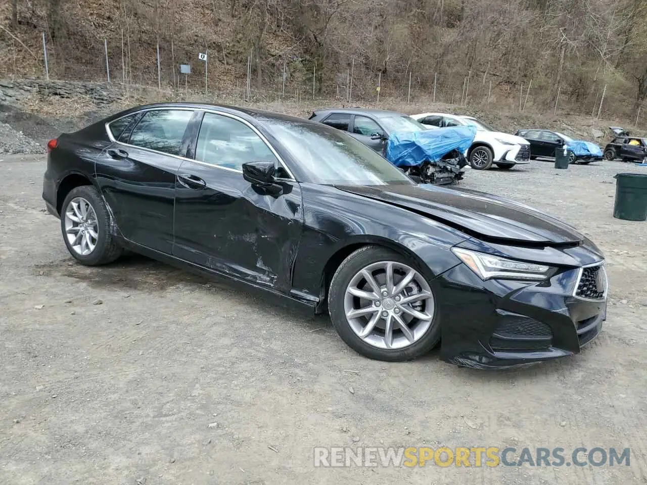 4 Photograph of a damaged car 19UUB5F3XPA002872 ACURA TLX 2023