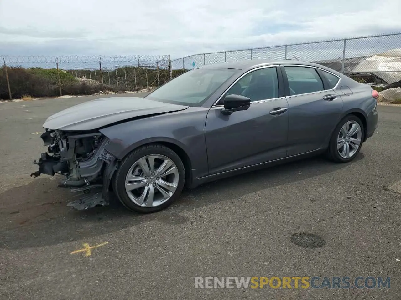 1 Photograph of a damaged car 19UUB5F43PA004892 ACURA TLX 2023