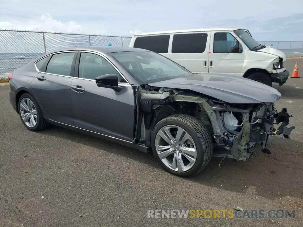 4 Photograph of a damaged car 19UUB5F43PA004892 ACURA TLX 2023