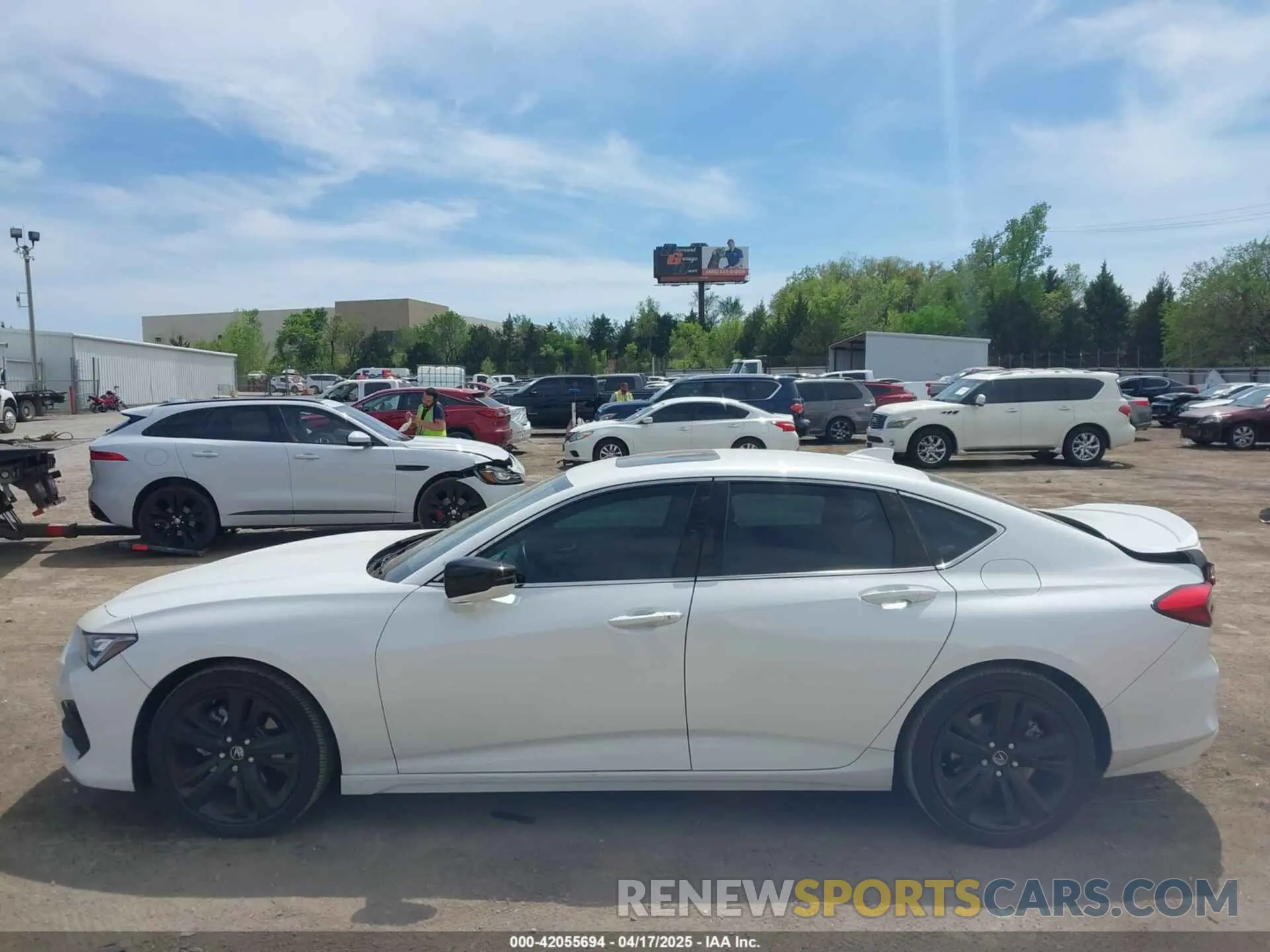 14 Photograph of a damaged car 19UUB5F46PA002053 ACURA TLX 2023