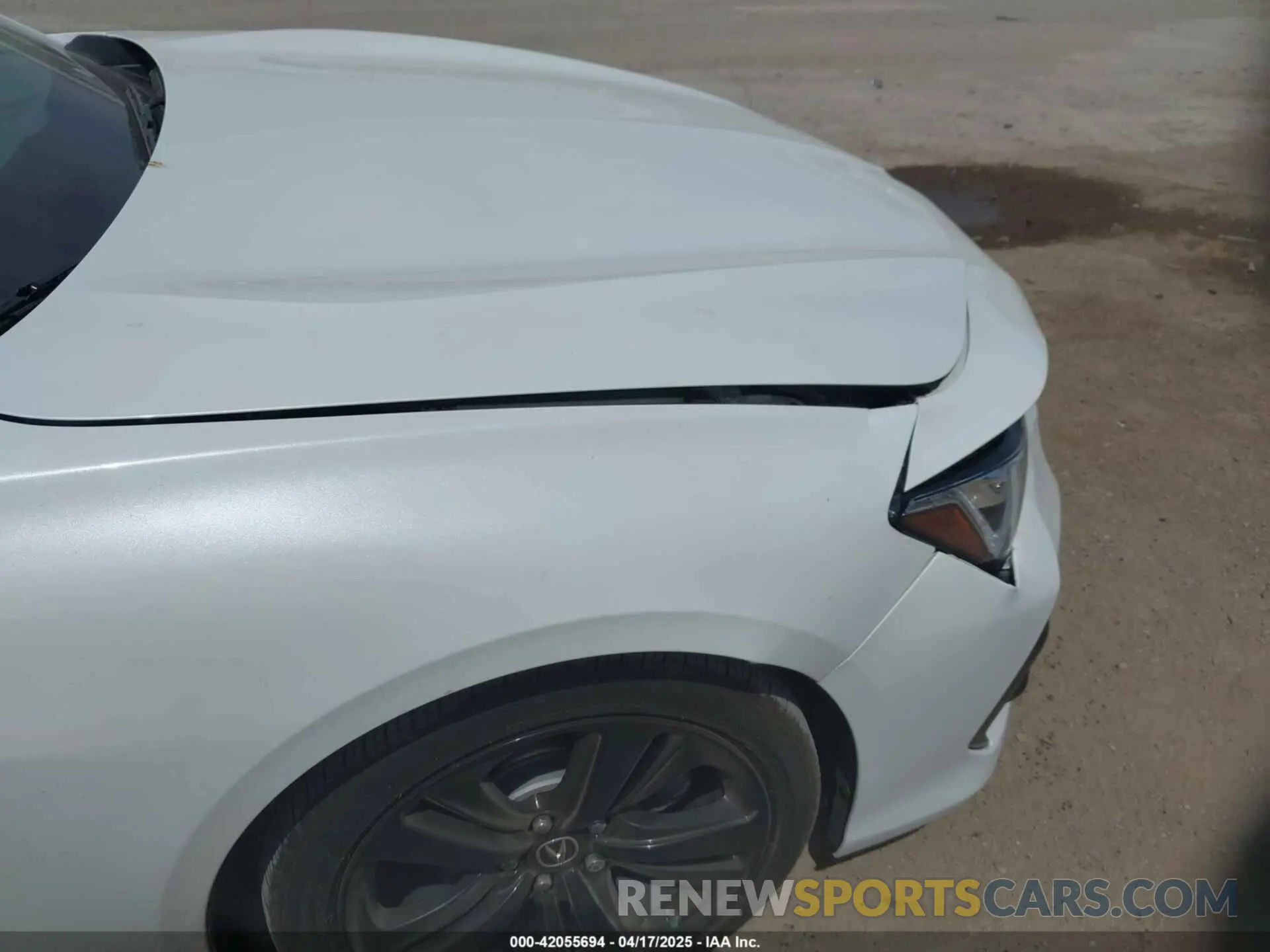 17 Photograph of a damaged car 19UUB5F46PA002053 ACURA TLX 2023