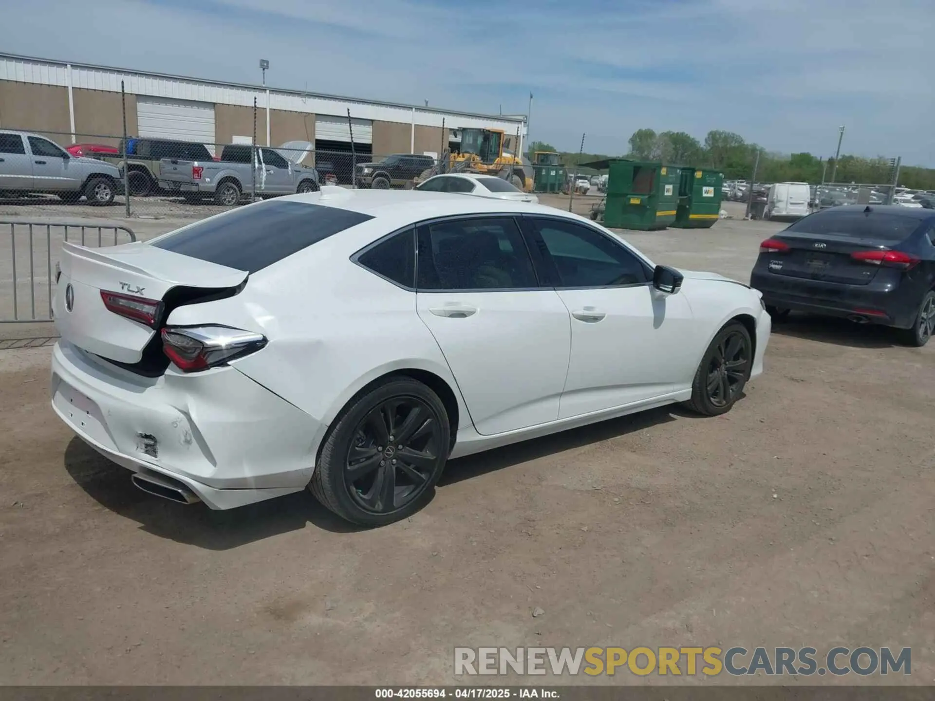 4 Photograph of a damaged car 19UUB5F46PA002053 ACURA TLX 2023