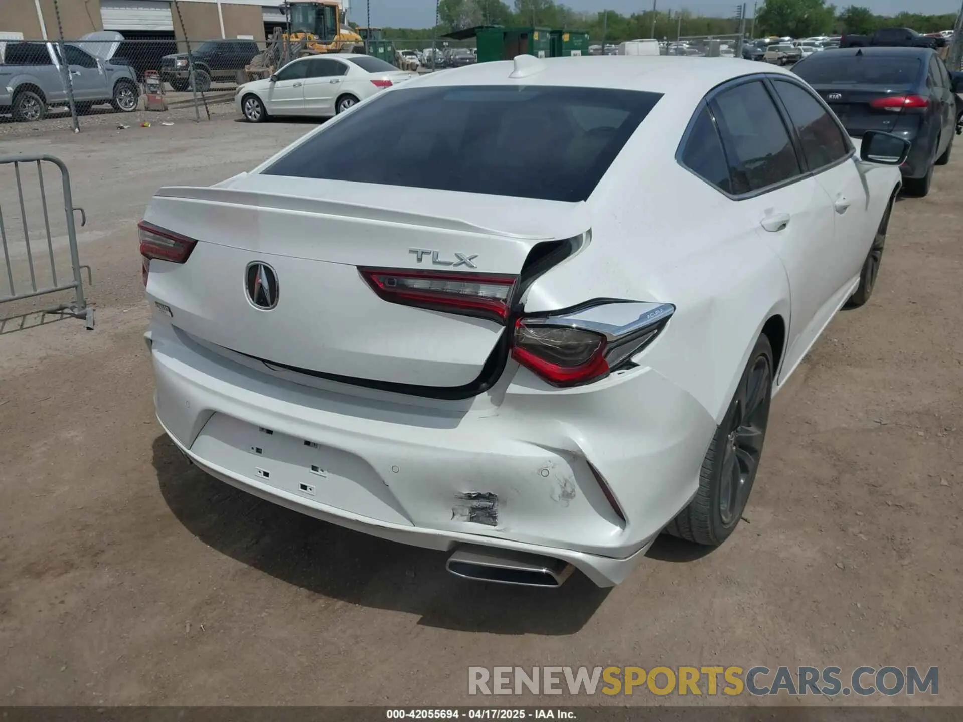 6 Photograph of a damaged car 19UUB5F46PA002053 ACURA TLX 2023