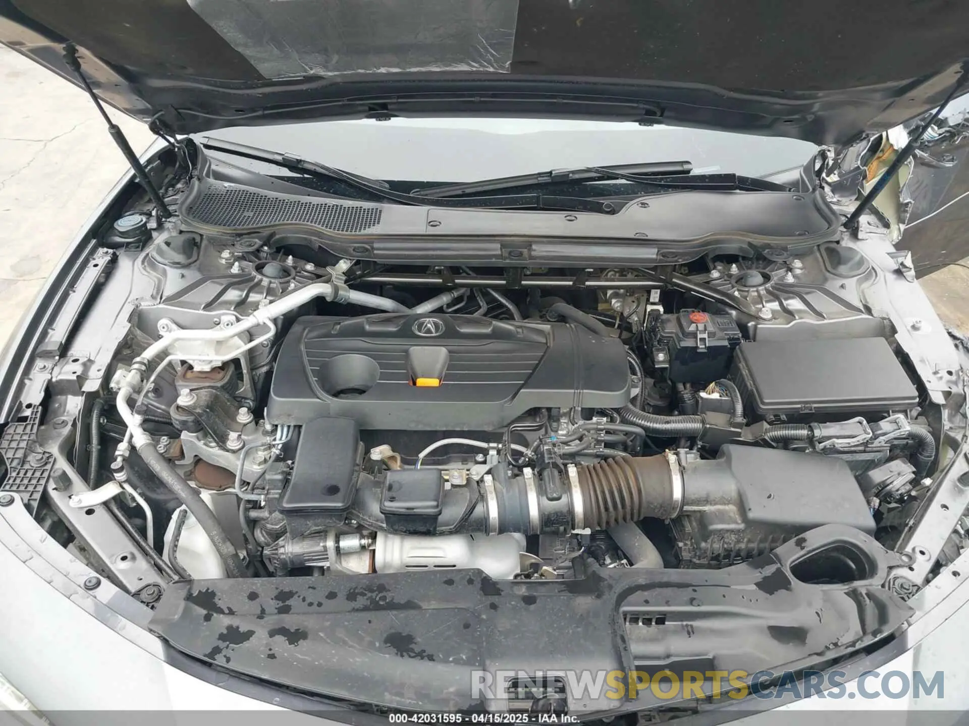 10 Photograph of a damaged car 19UUB5F46PA002750 ACURA TLX 2023
