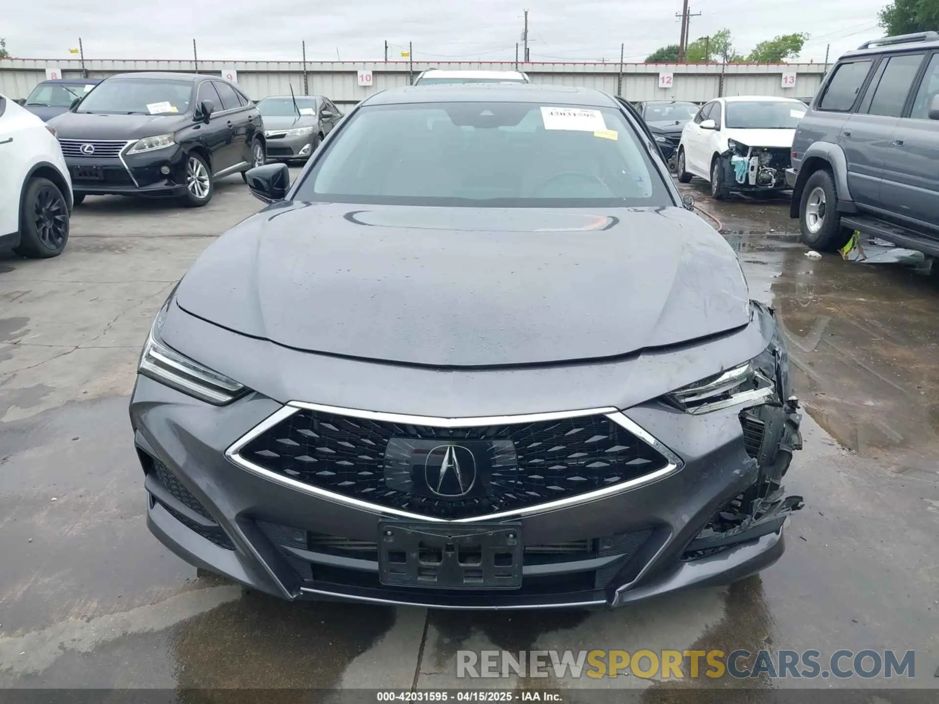 13 Photograph of a damaged car 19UUB5F46PA002750 ACURA TLX 2023