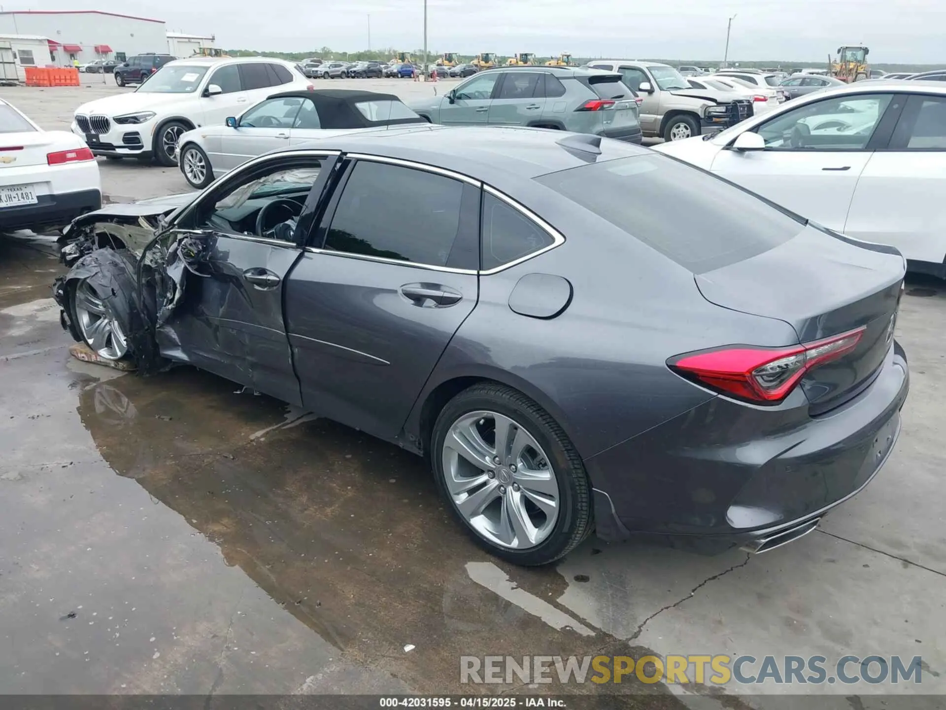3 Photograph of a damaged car 19UUB5F46PA002750 ACURA TLX 2023
