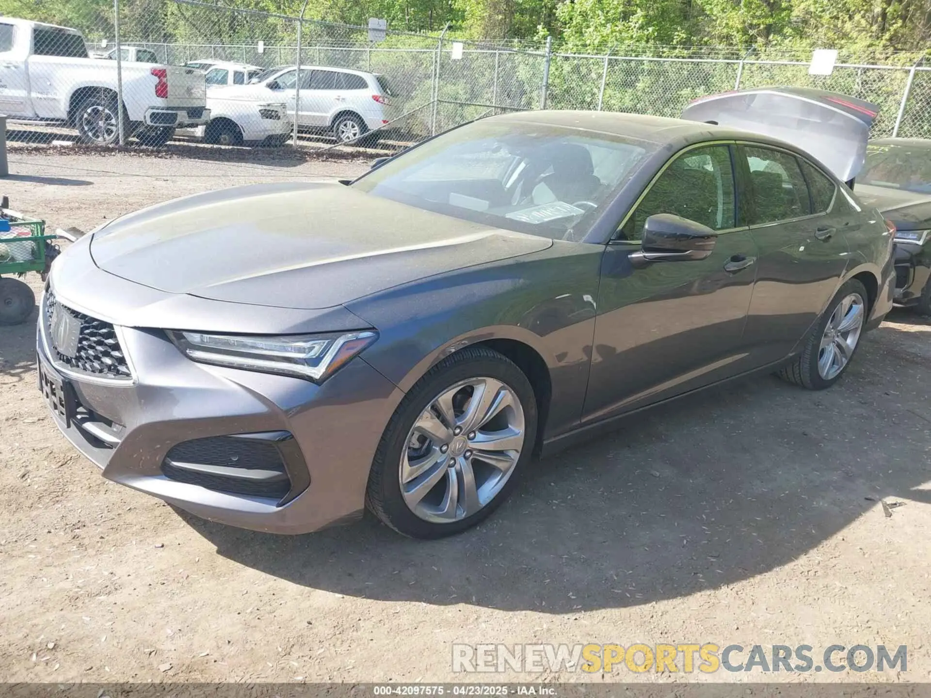 2 Photograph of a damaged car 19UUB5F49PA002449 ACURA TLX 2023