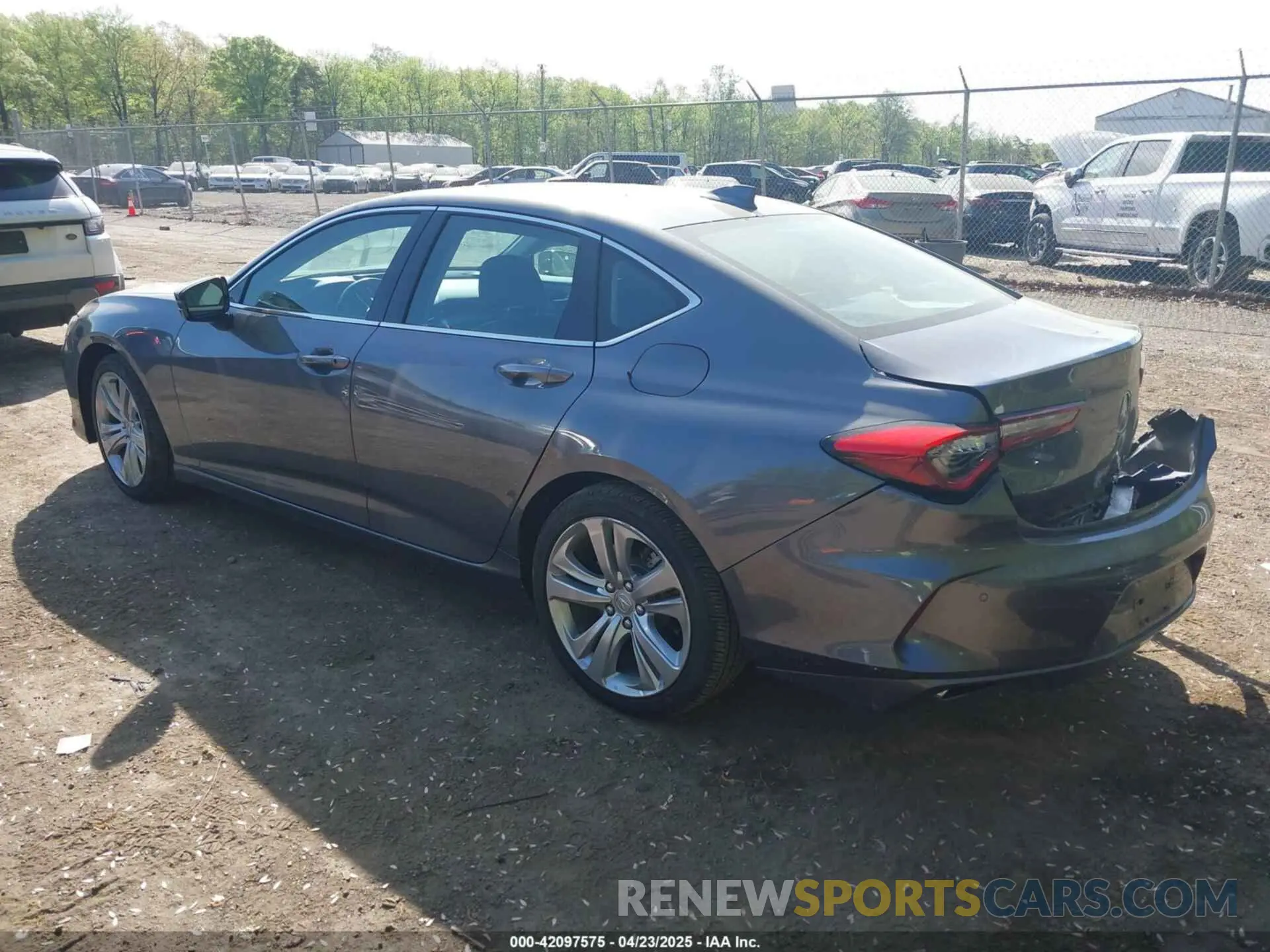 3 Photograph of a damaged car 19UUB5F49PA002449 ACURA TLX 2023
