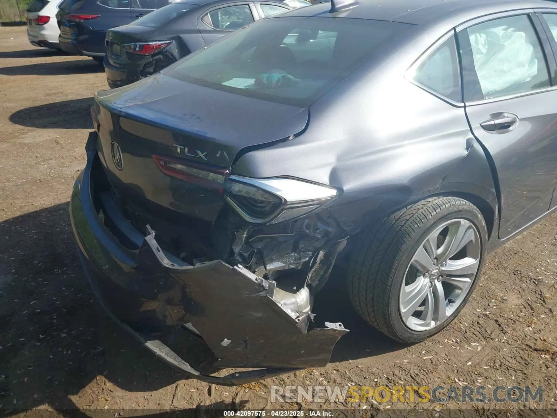 6 Photograph of a damaged car 19UUB5F49PA002449 ACURA TLX 2023