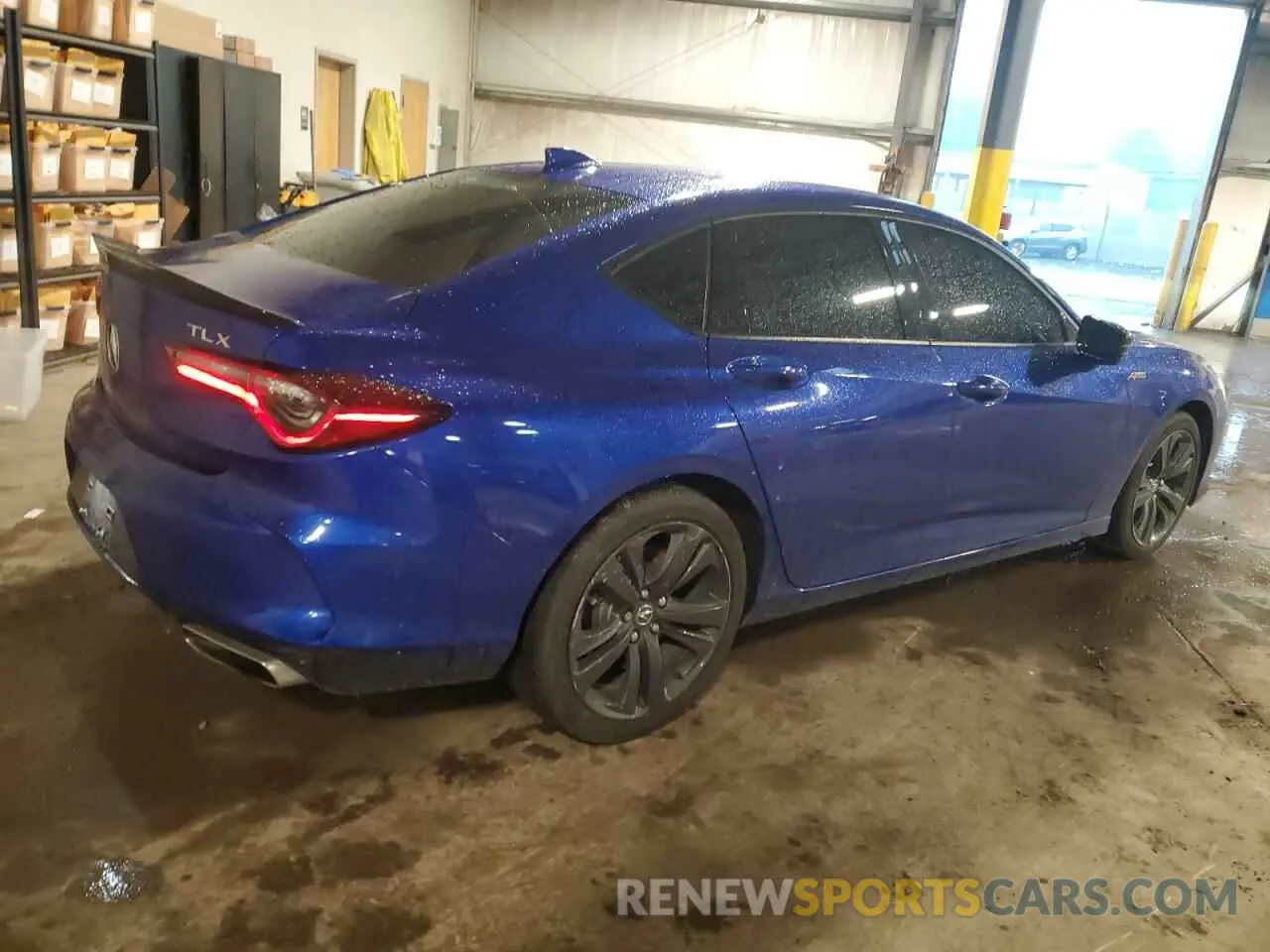 3 Photograph of a damaged car 19UUB5F50PA004681 ACURA TLX 2023