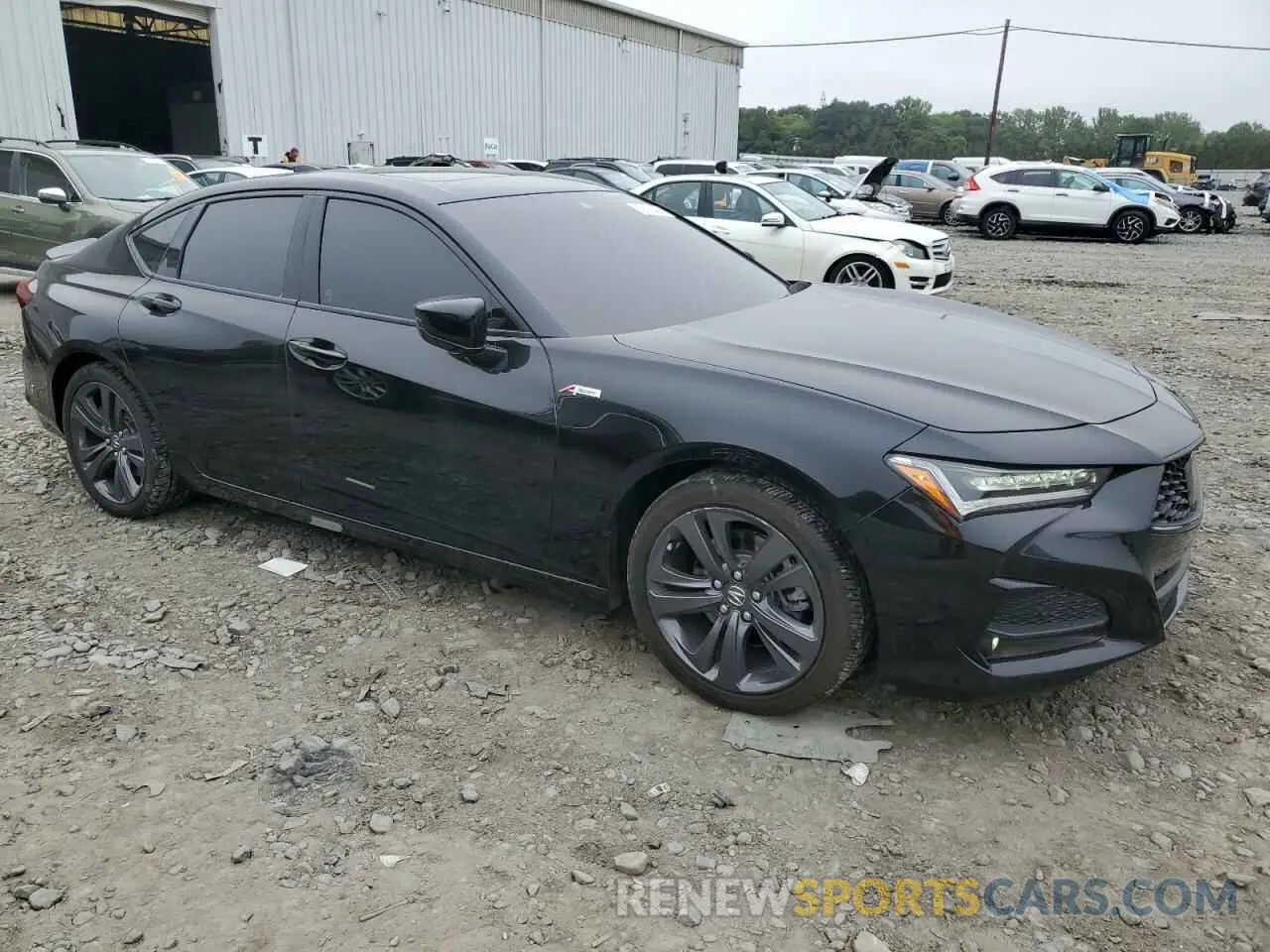 4 Photograph of a damaged car 19UUB5F50PA006575 ACURA TLX 2023