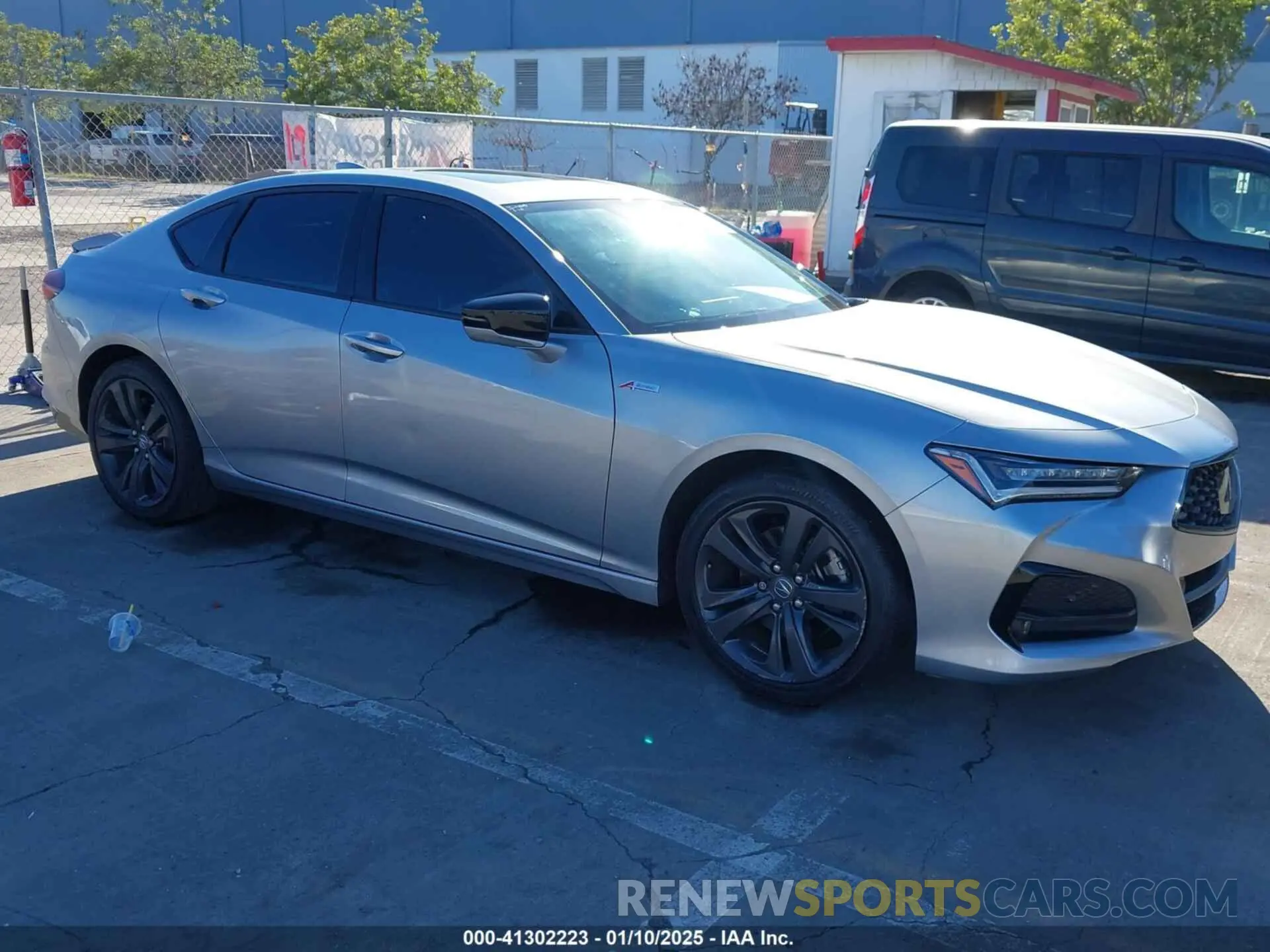1 Photograph of a damaged car 19UUB5F53PA000091 ACURA TLX 2023