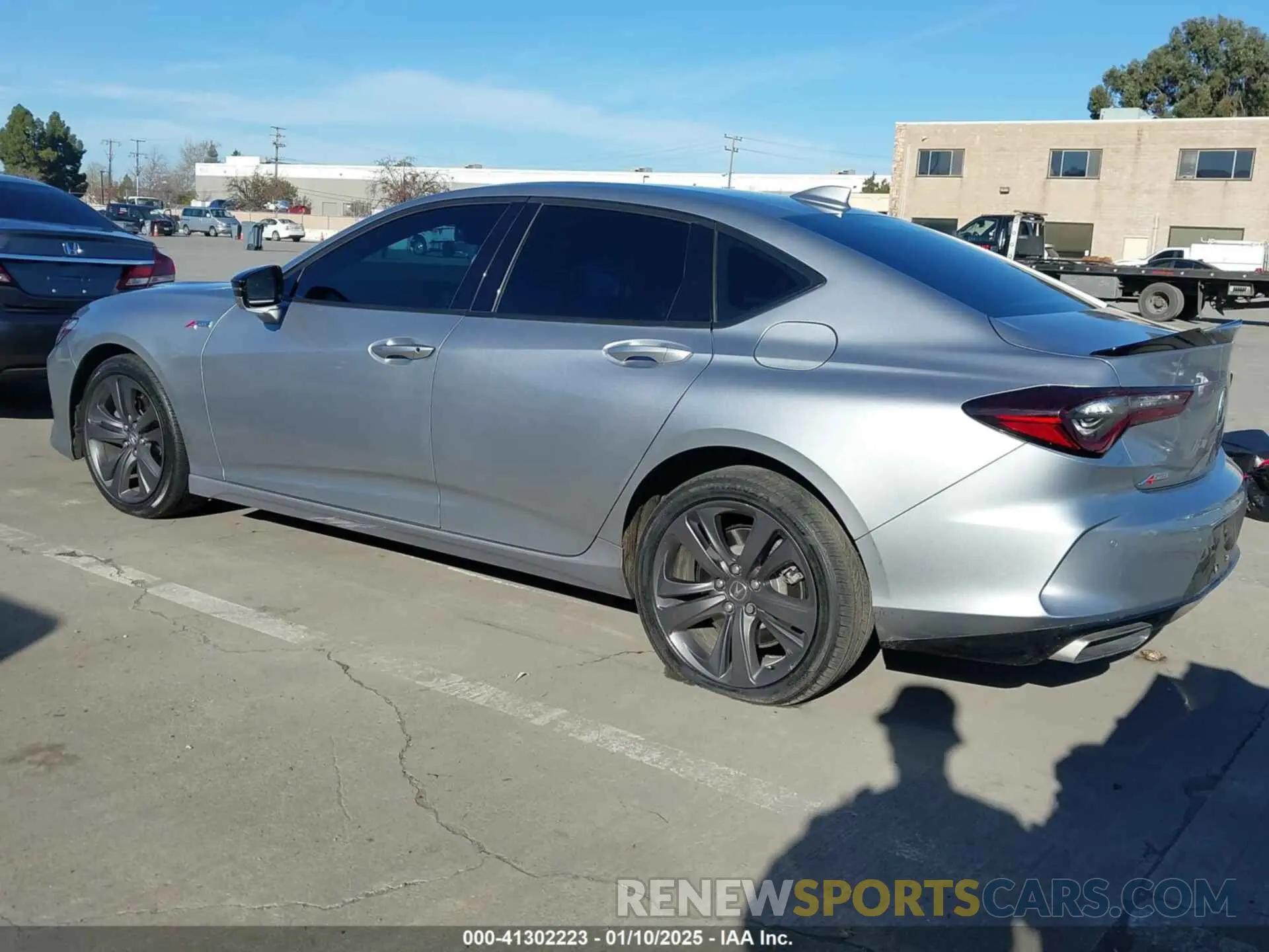 3 Photograph of a damaged car 19UUB5F53PA000091 ACURA TLX 2023
