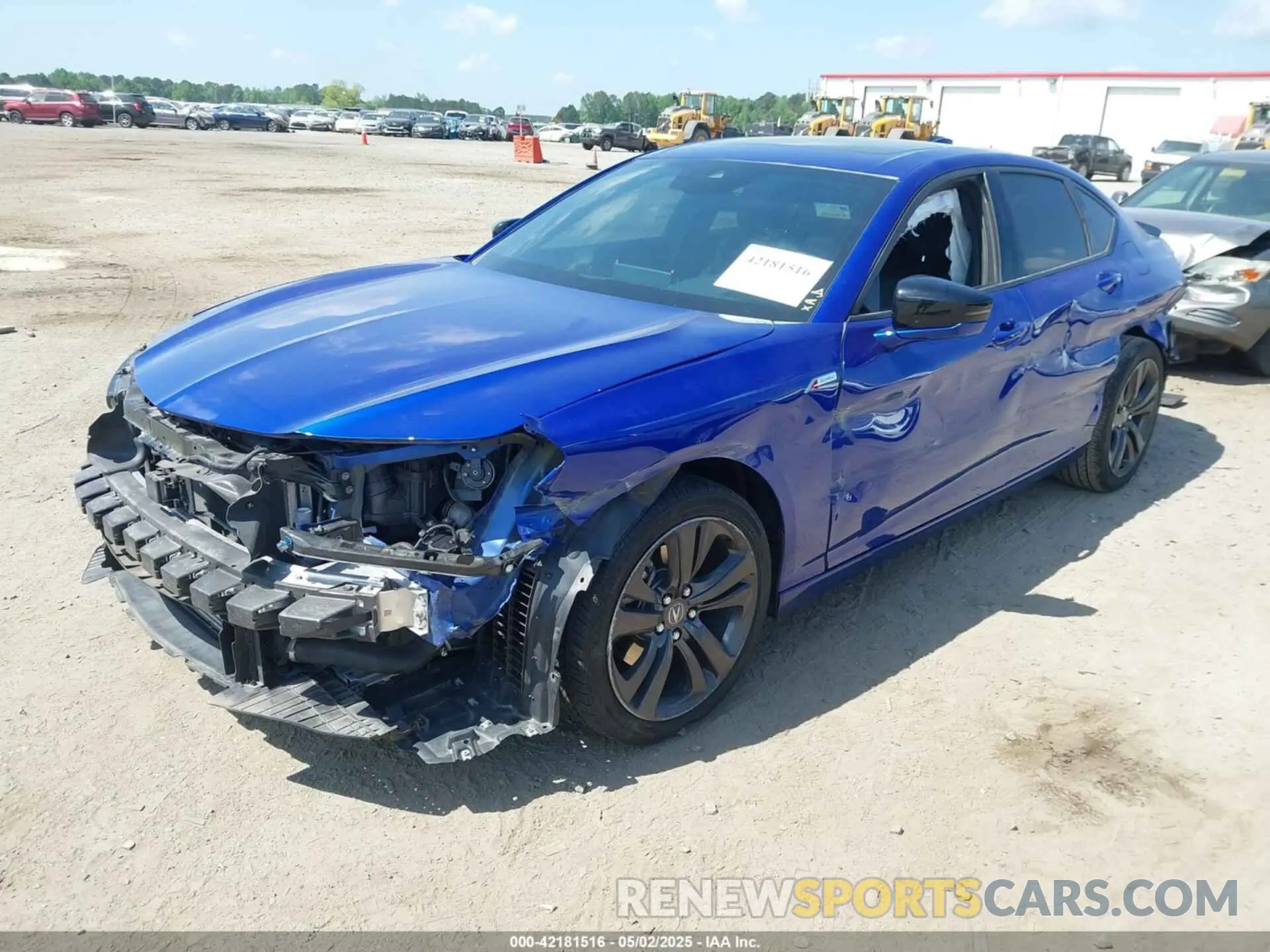 2 Photograph of a damaged car 19UUB5F53PA005632 ACURA TLX 2023