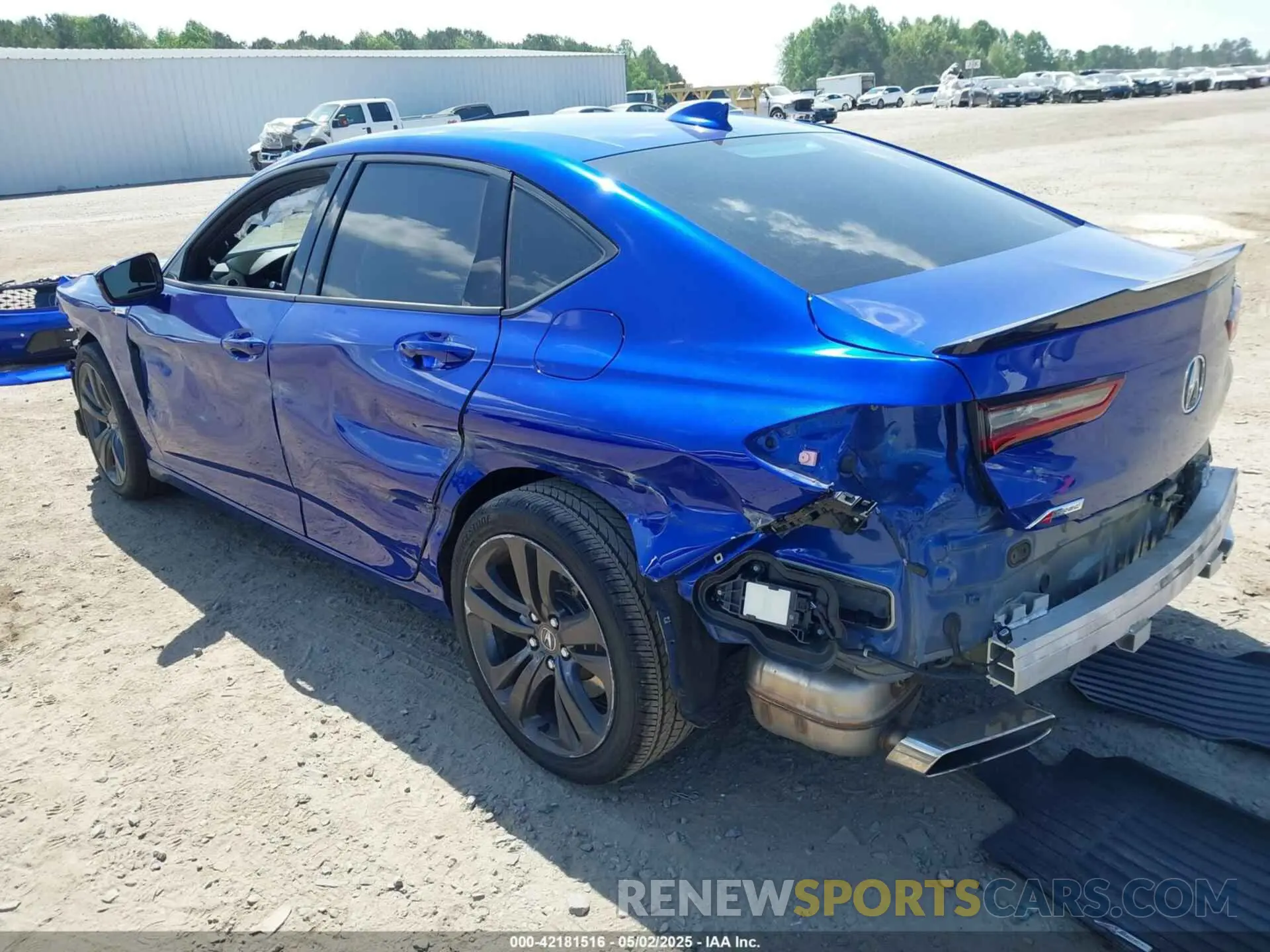 3 Photograph of a damaged car 19UUB5F53PA005632 ACURA TLX 2023