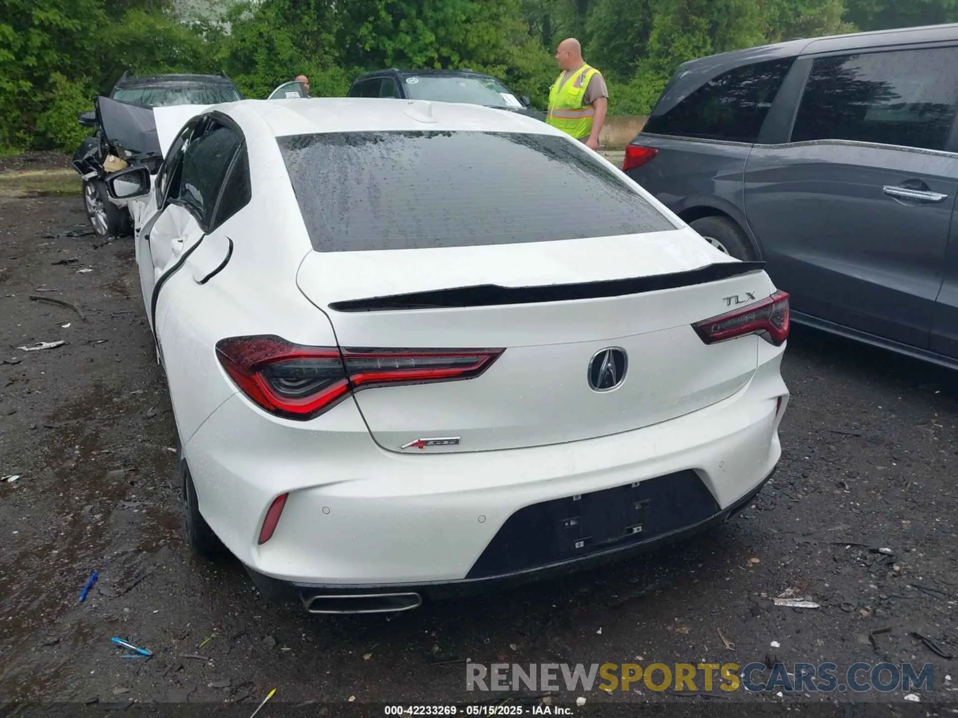 16 Photograph of a damaged car 19UUB5F53PA007302 ACURA TLX 2023
