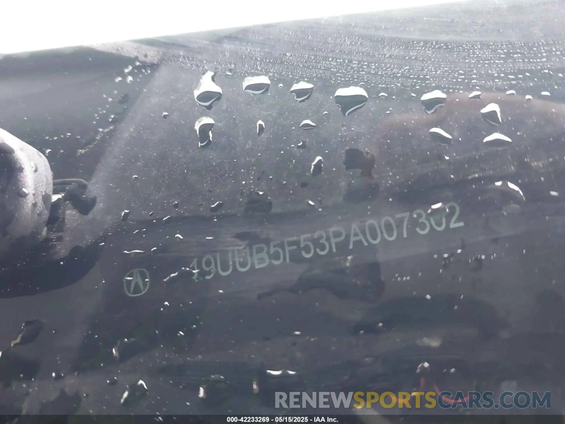 17 Photograph of a damaged car 19UUB5F53PA007302 ACURA TLX 2023