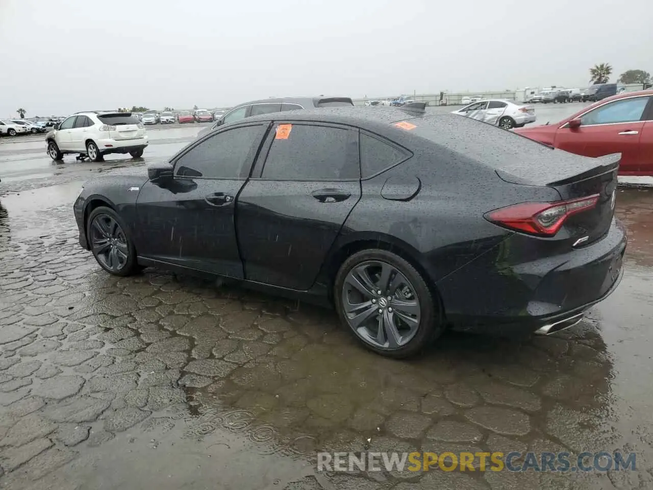 2 Photograph of a damaged car 19UUB5F55PA003901 ACURA TLX 2023