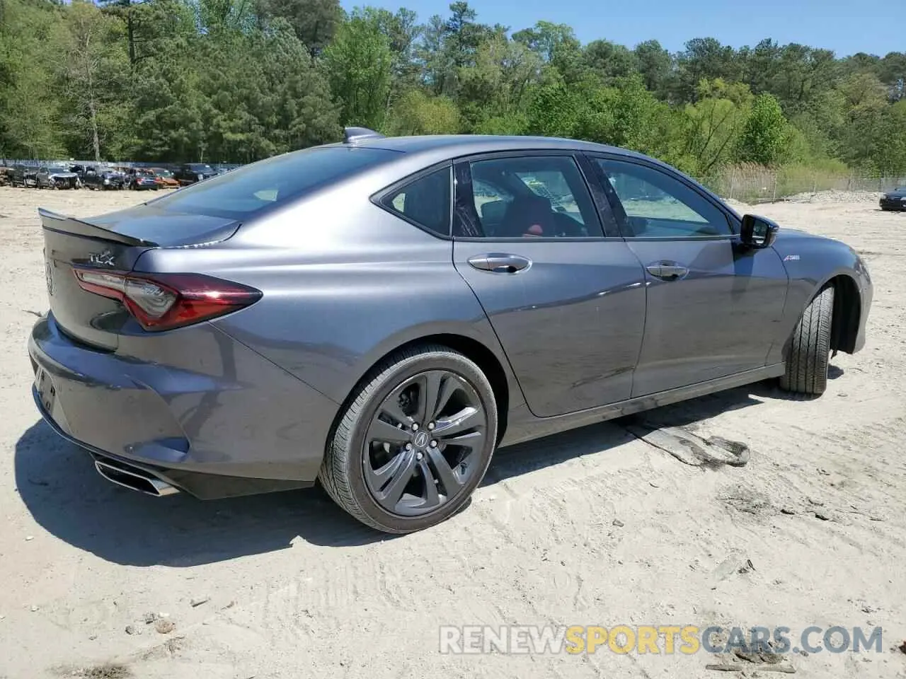 3 Photograph of a damaged car 19UUB5F59PA000337 ACURA TLX 2023