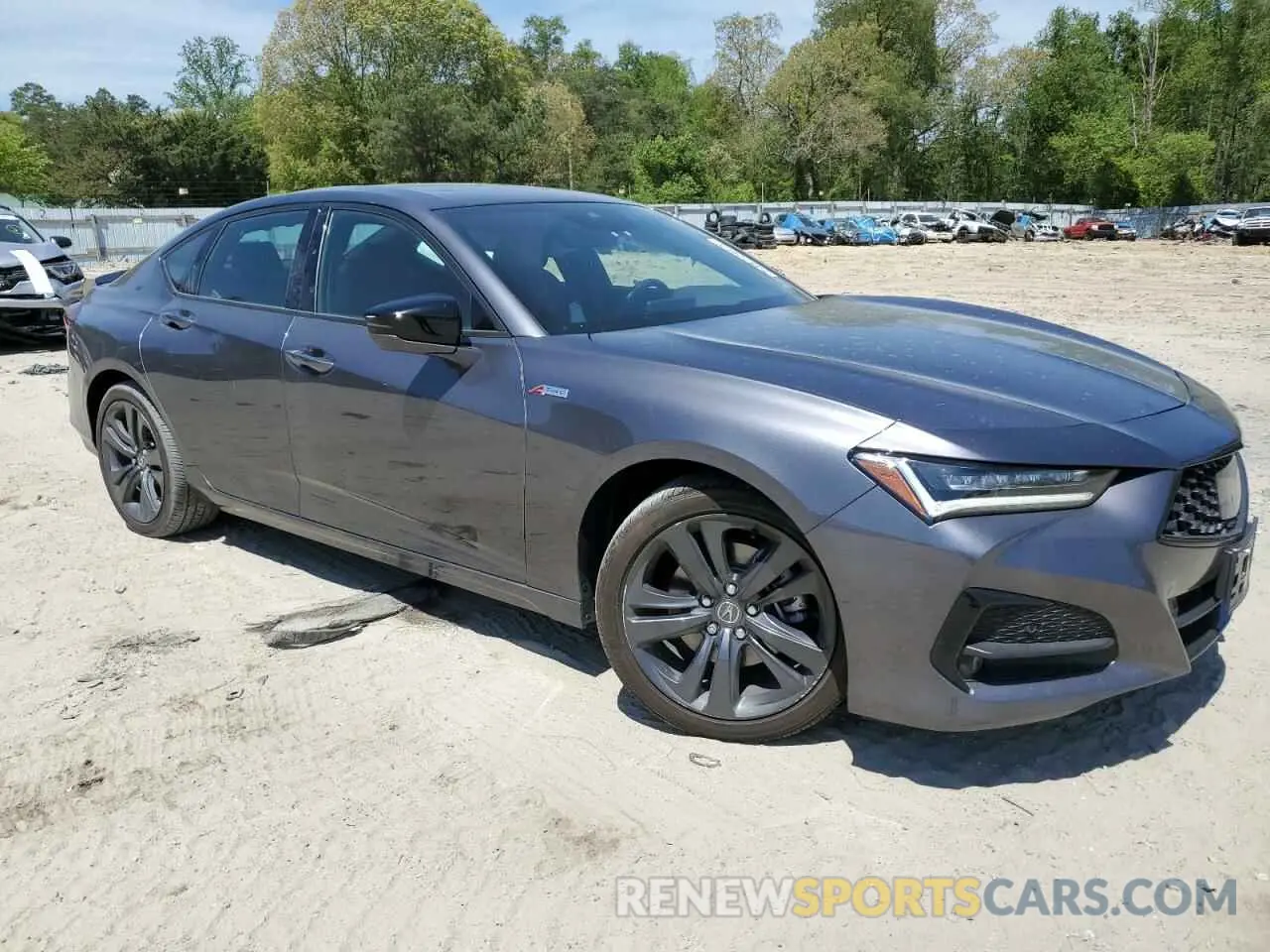 4 Photograph of a damaged car 19UUB5F59PA000337 ACURA TLX 2023
