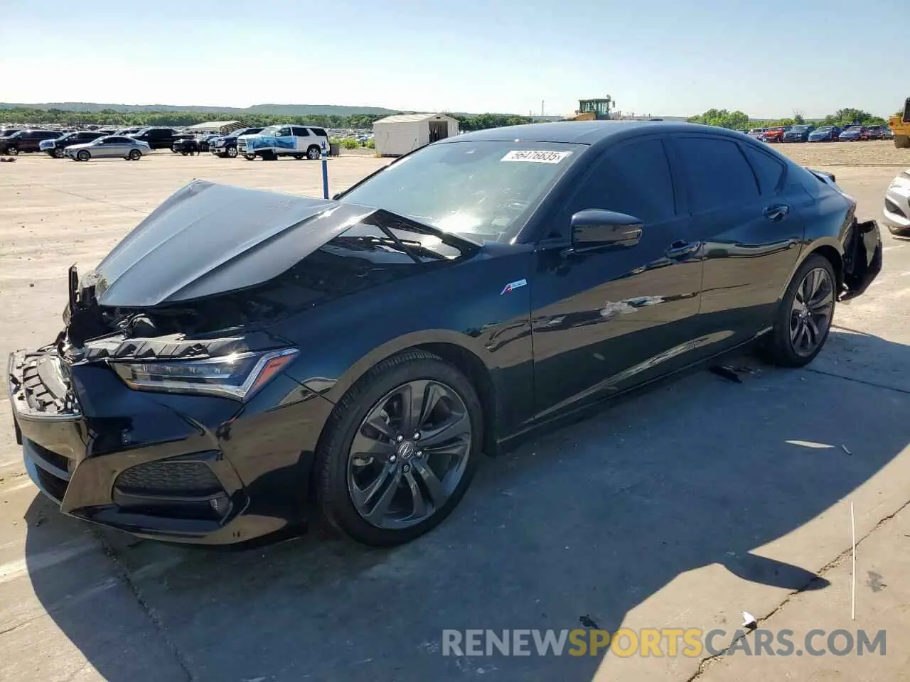 1 Photograph of a damaged car 19UUB5F59PA004923 ACURA TLX 2023