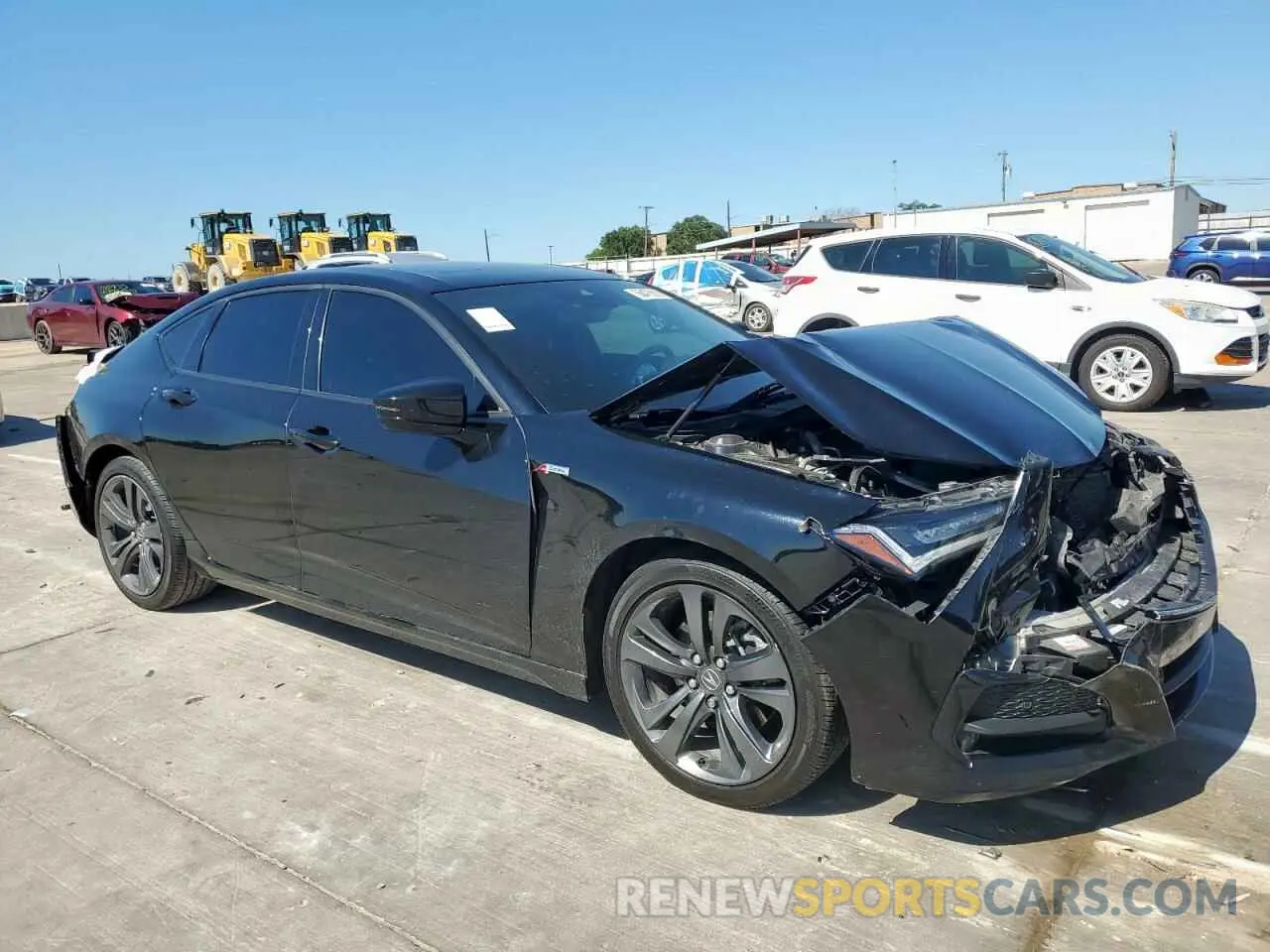 4 Photograph of a damaged car 19UUB5F59PA004923 ACURA TLX 2023