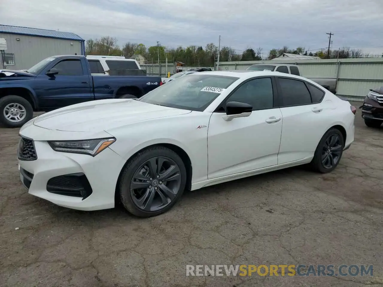 1 Photograph of a damaged car 19UUB5F59PA005554 ACURA TLX 2023