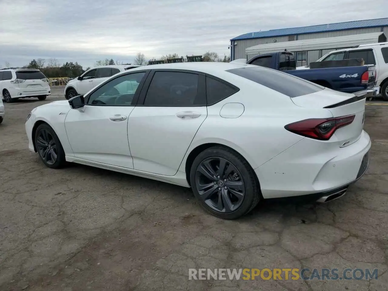 2 Photograph of a damaged car 19UUB5F59PA005554 ACURA TLX 2023