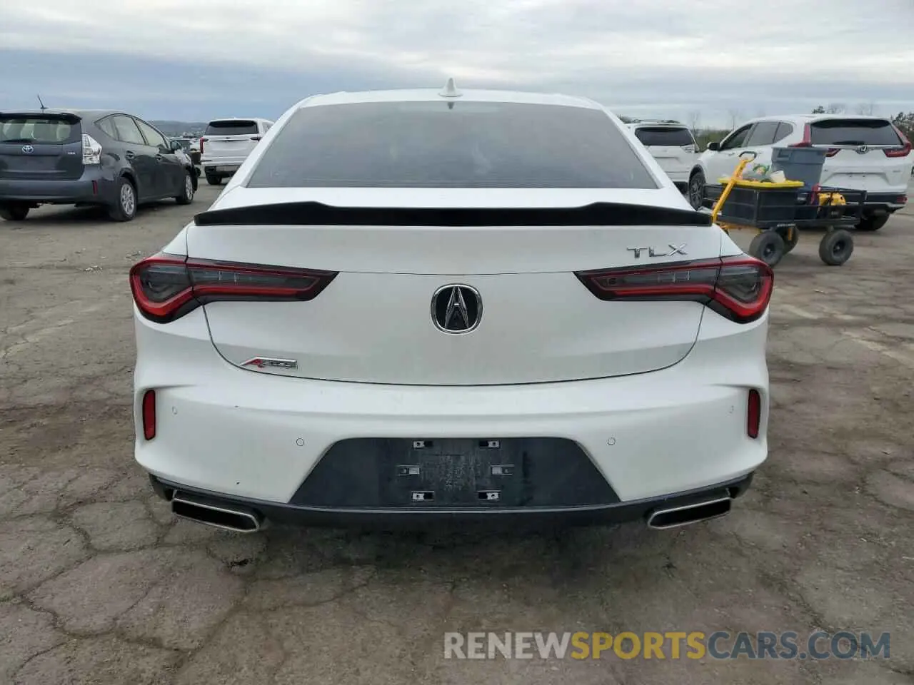 6 Photograph of a damaged car 19UUB5F59PA005554 ACURA TLX 2023