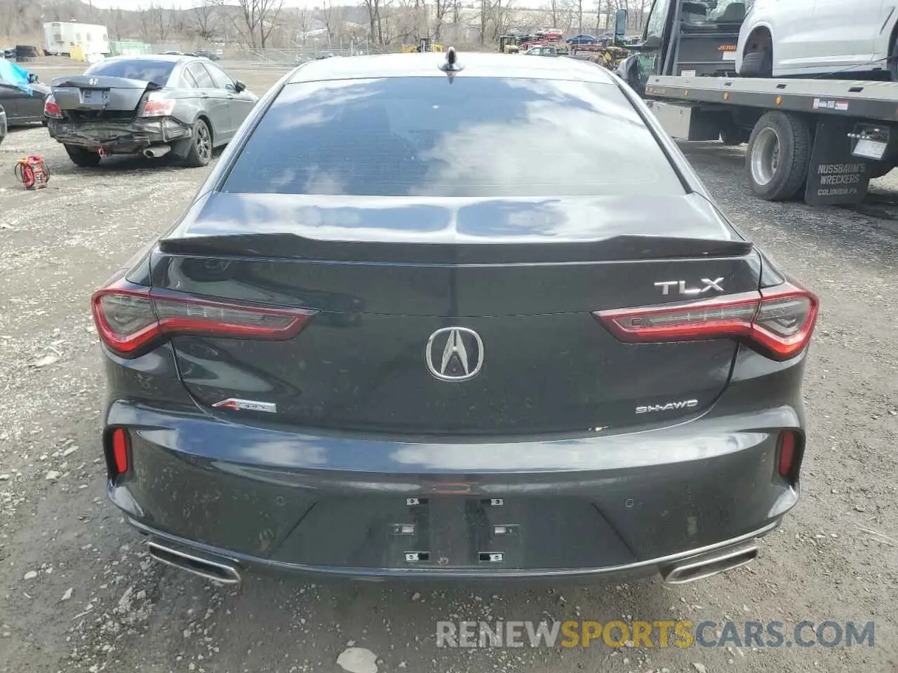 6 Photograph of a damaged car 19UUB6F50PA002337 ACURA TLX 2023