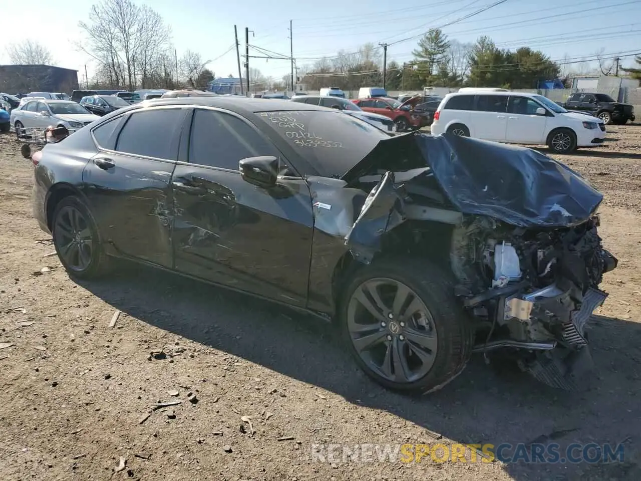 4 Photograph of a damaged car 19UUB6F50PA004069 ACURA TLX 2023