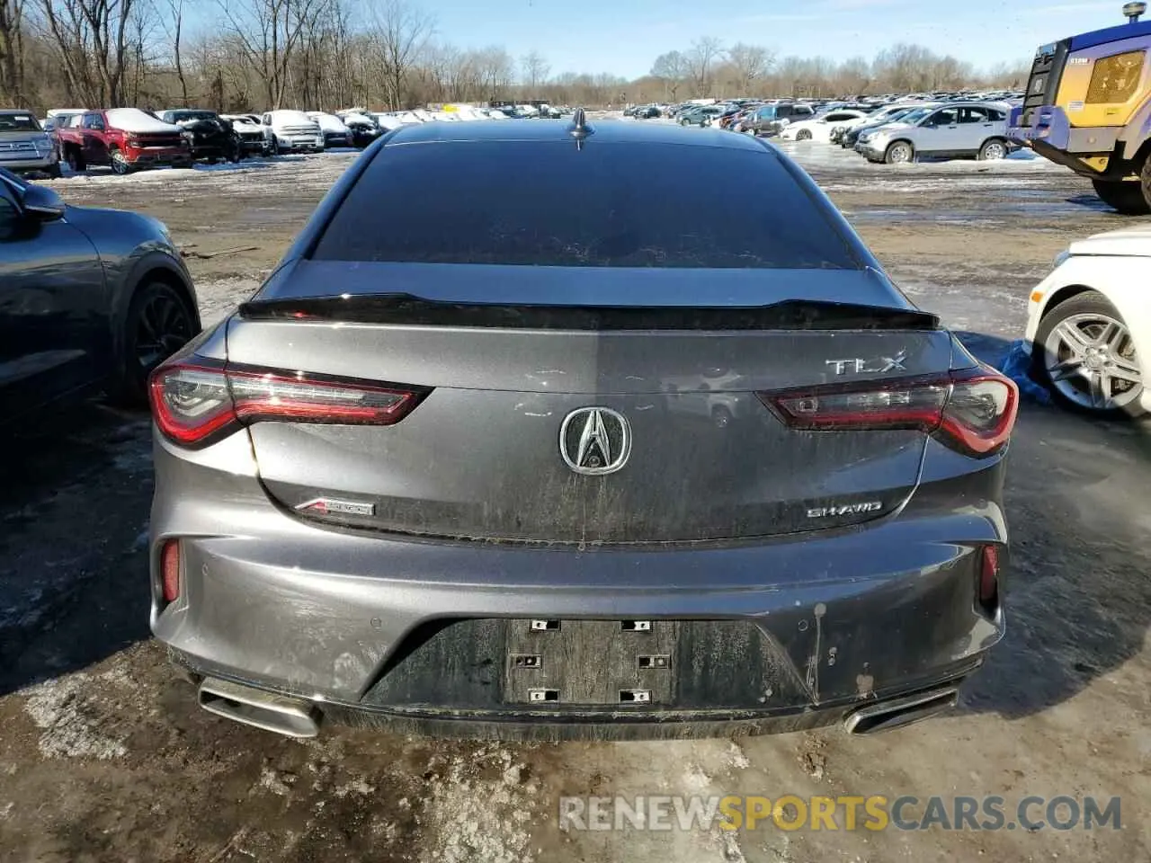 6 Photograph of a damaged car 19UUB6F51PA000662 ACURA TLX 2023