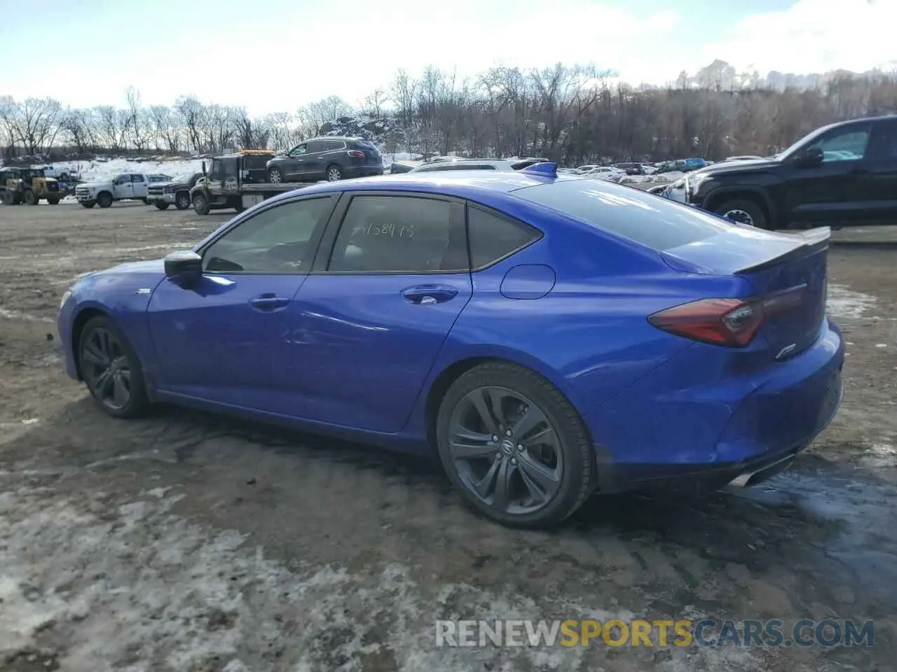 2 Photograph of a damaged car 19UUB6F51PA005876 ACURA TLX 2023