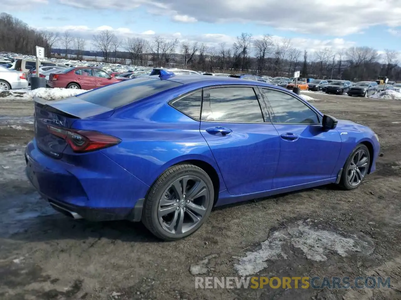 3 Photograph of a damaged car 19UUB6F51PA005876 ACURA TLX 2023