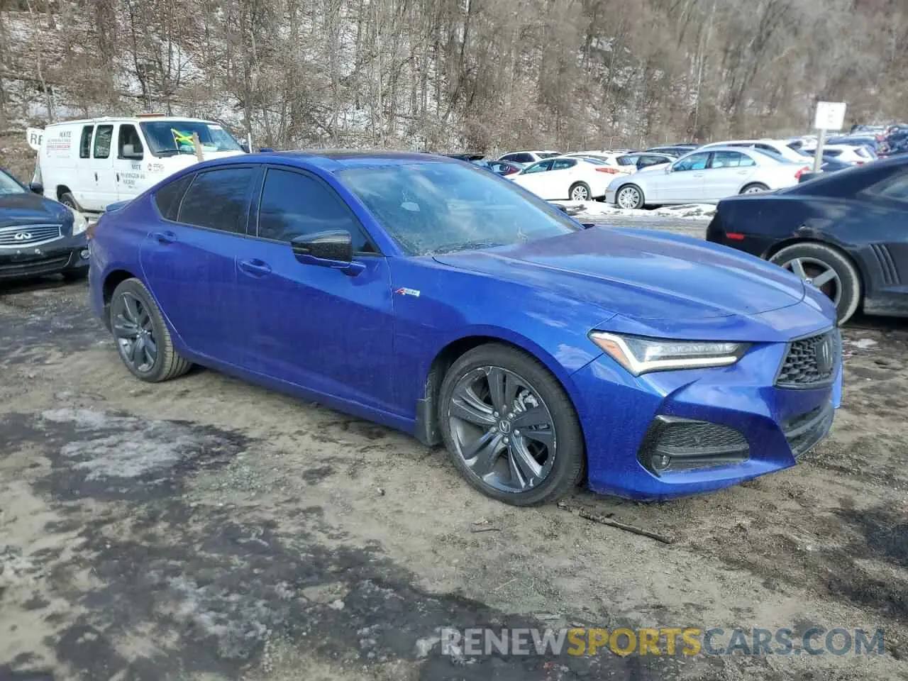 4 Photograph of a damaged car 19UUB6F51PA005876 ACURA TLX 2023
