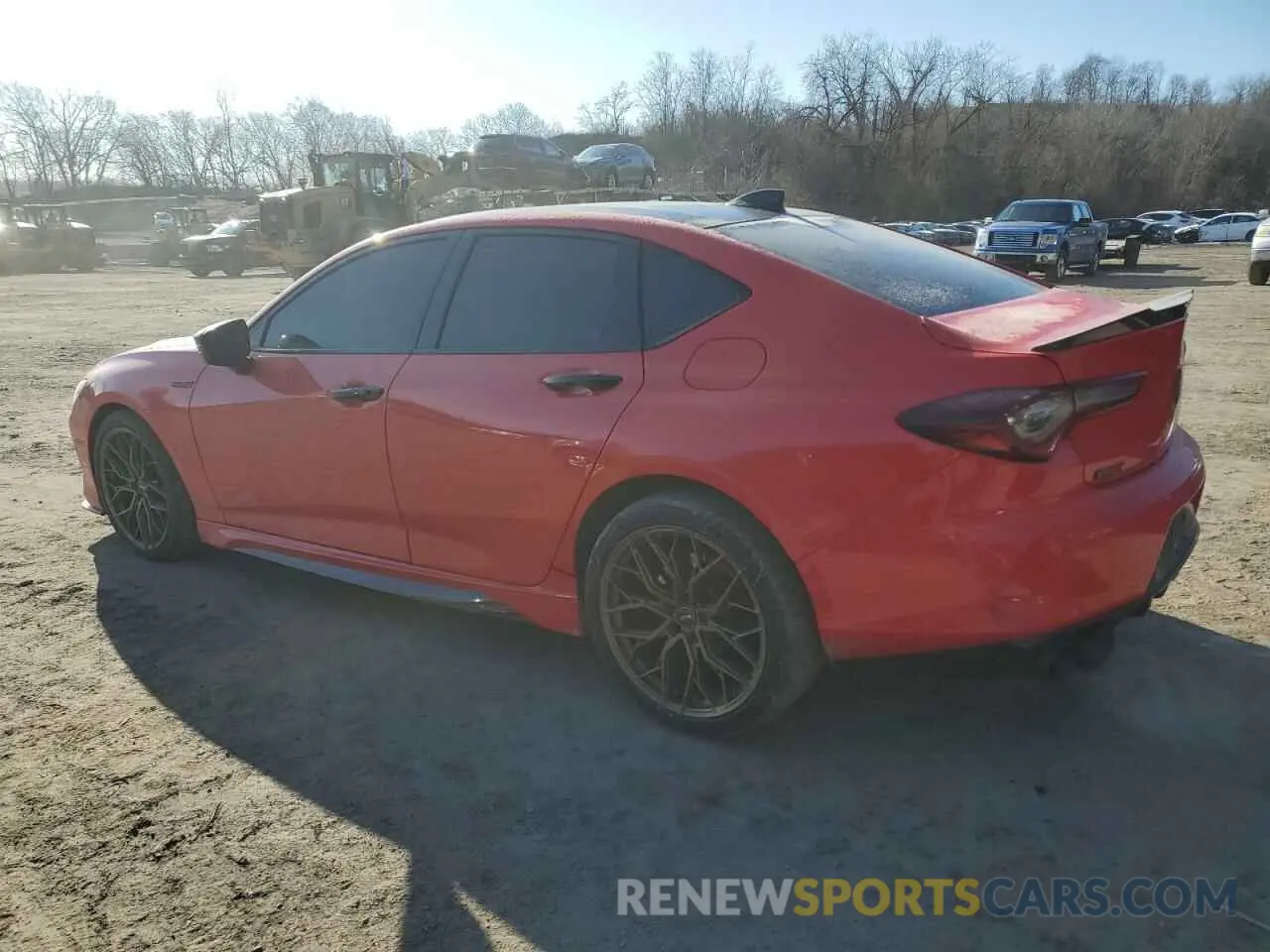 2 Photograph of a damaged car 19UUB6F52PA002050 ACURA TLX 2023