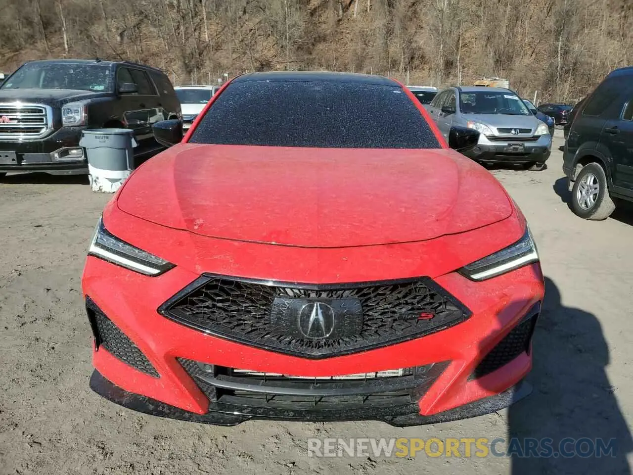 5 Photograph of a damaged car 19UUB6F52PA002050 ACURA TLX 2023