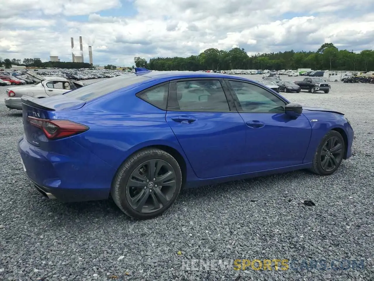 3 Photograph of a damaged car 19UUB6F52PA002811 ACURA TLX 2023